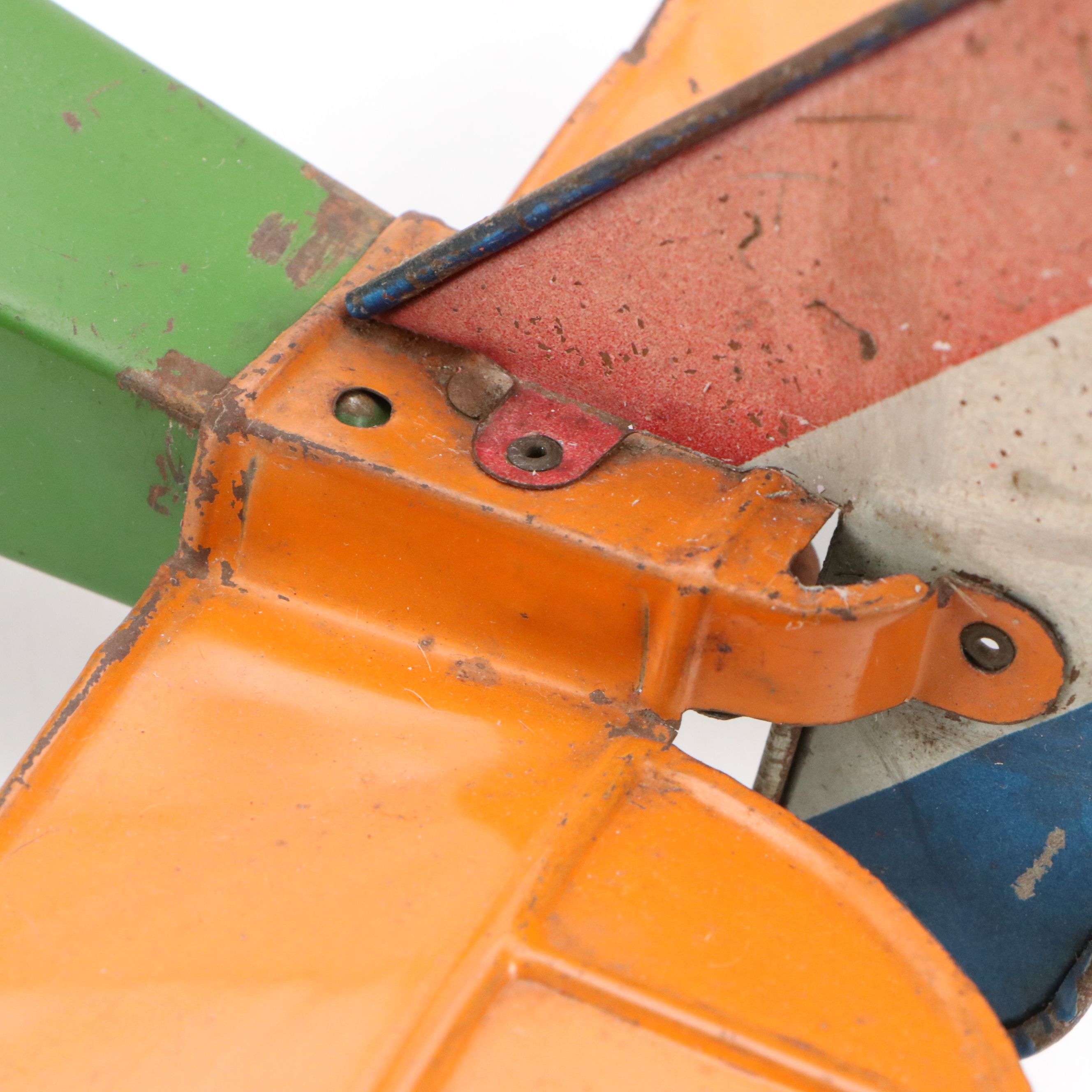 Henry Katz & Co. "The Commander" Tinplate Toy Airplane, Early 20th Century