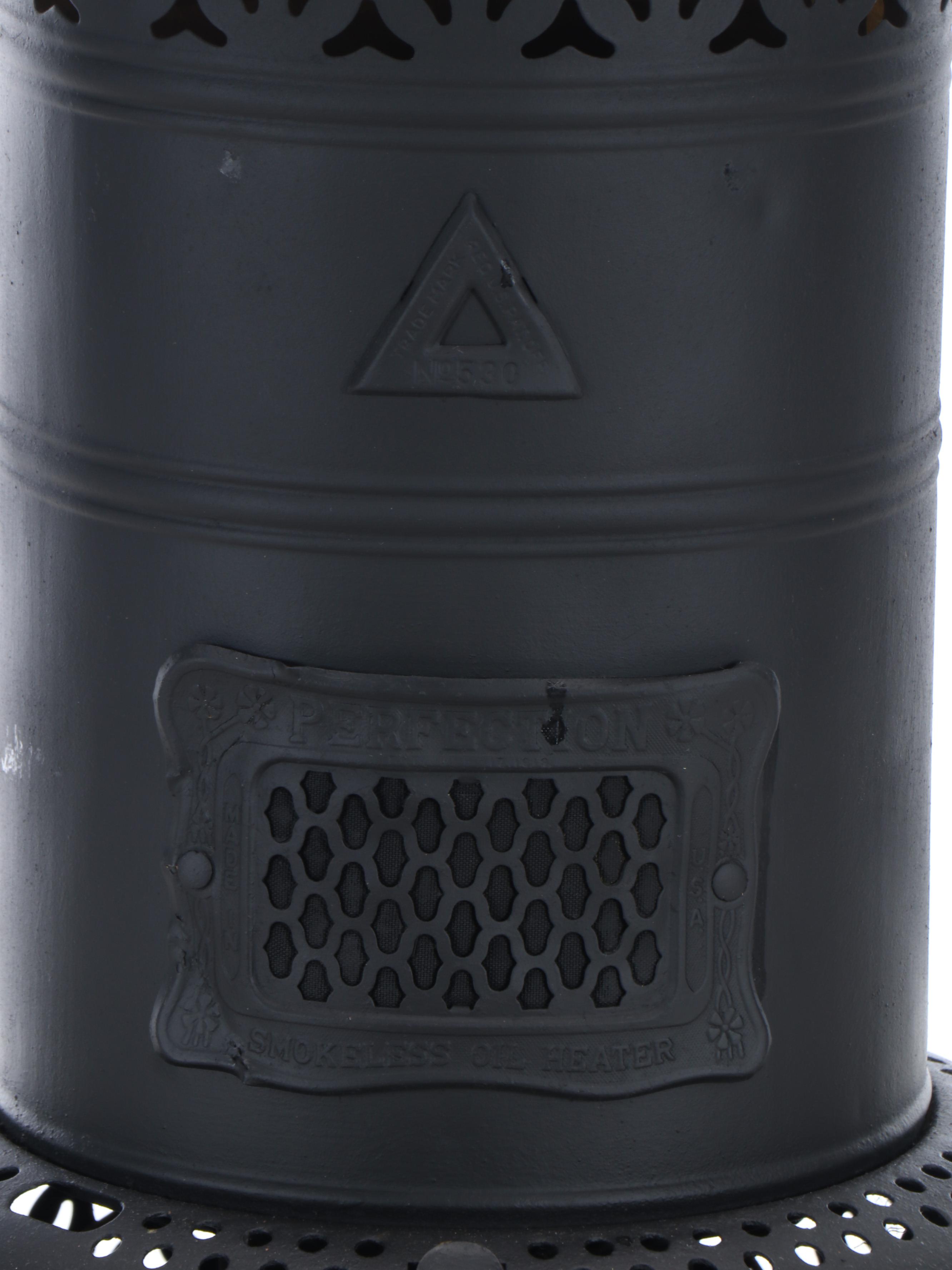 Perfection Smokeless Metal Heater, Early 20th Century