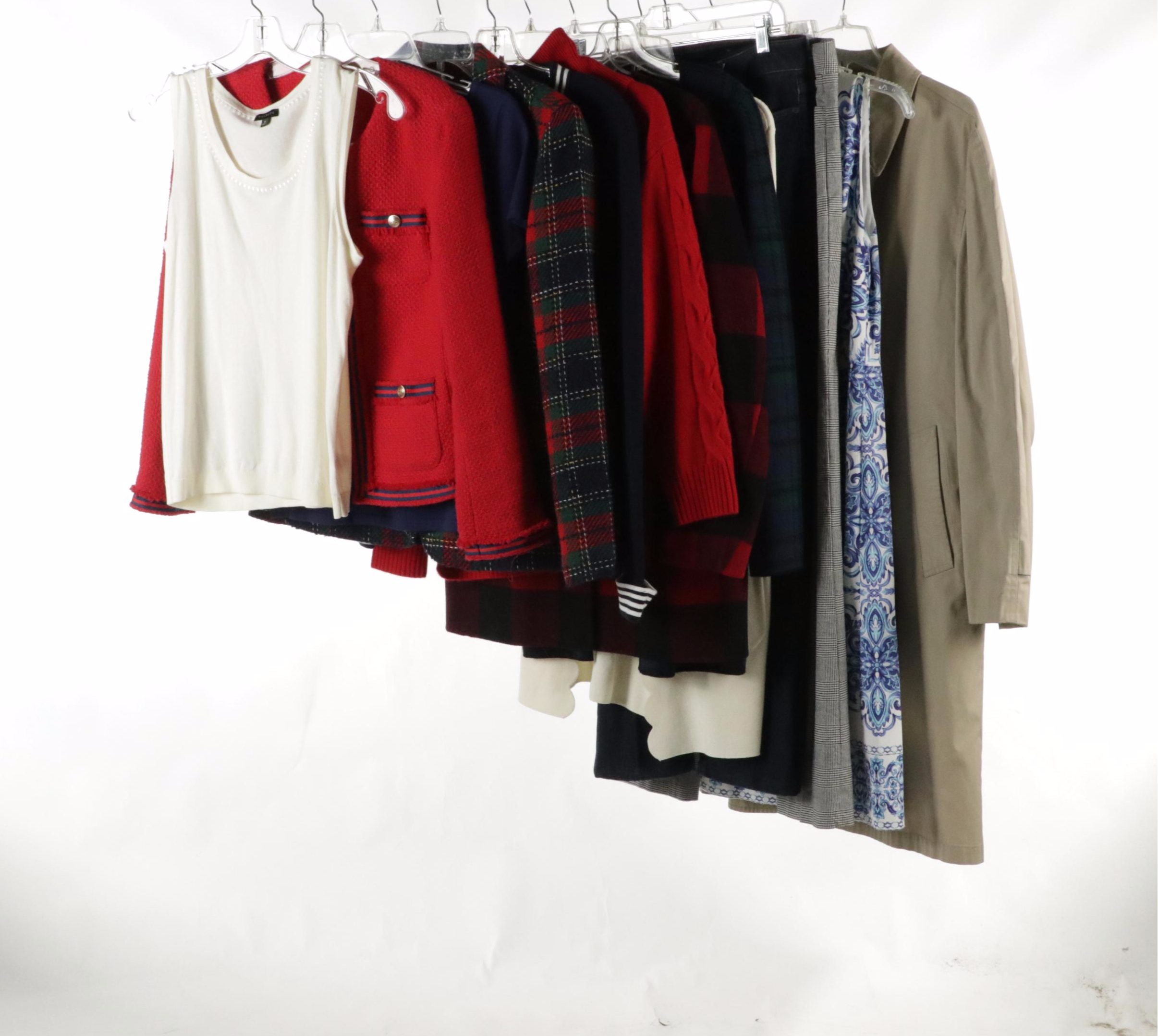Dressy Casual Wardrobe Collection Featuring Talbots and Lauren Ralph Lauren