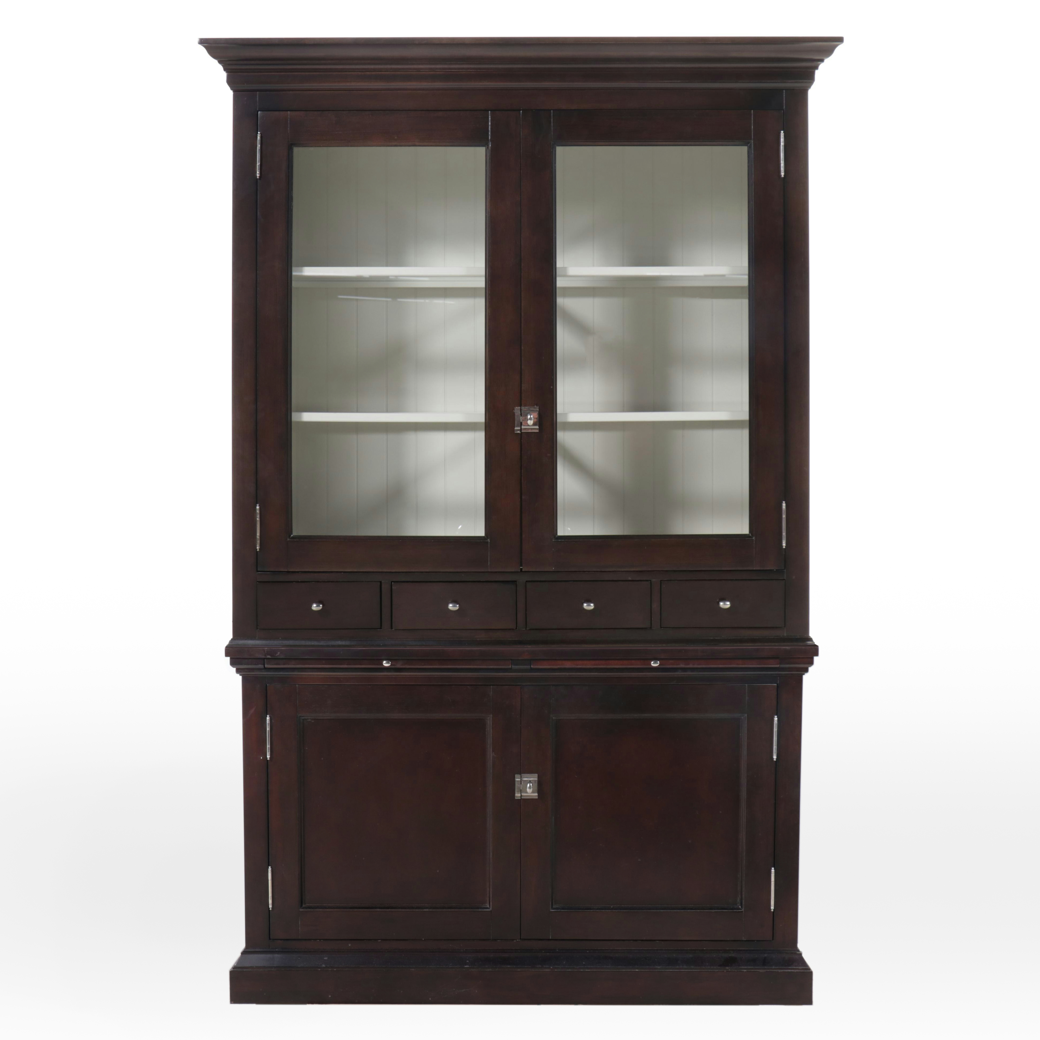 Martha Stewart Signature and Bernhardt "Lily Pond" China Cabinet