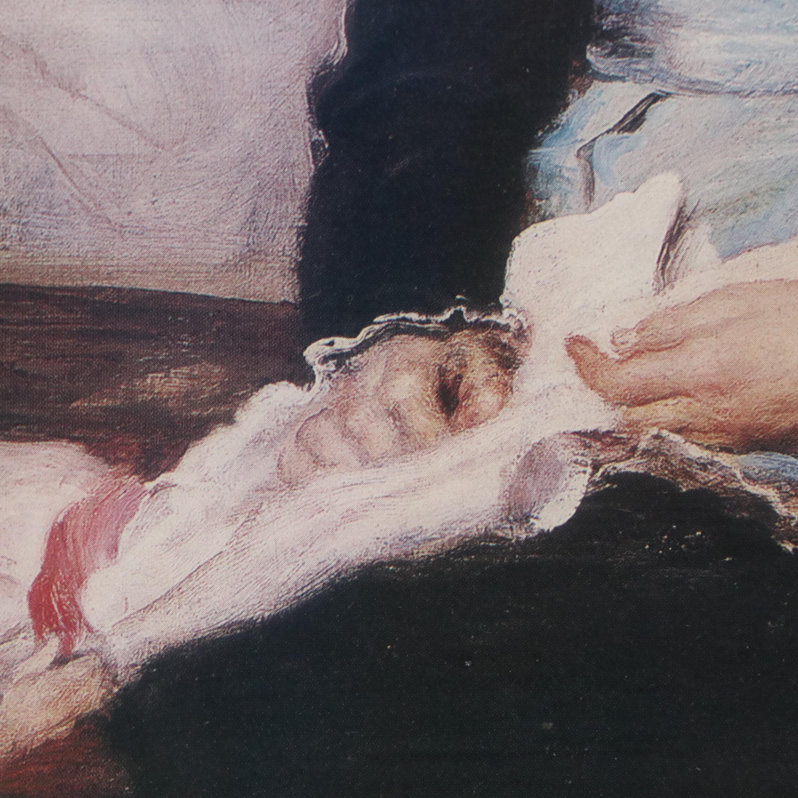 Offset Lithograph "Puss in Boots" After Sir John Everett Millais