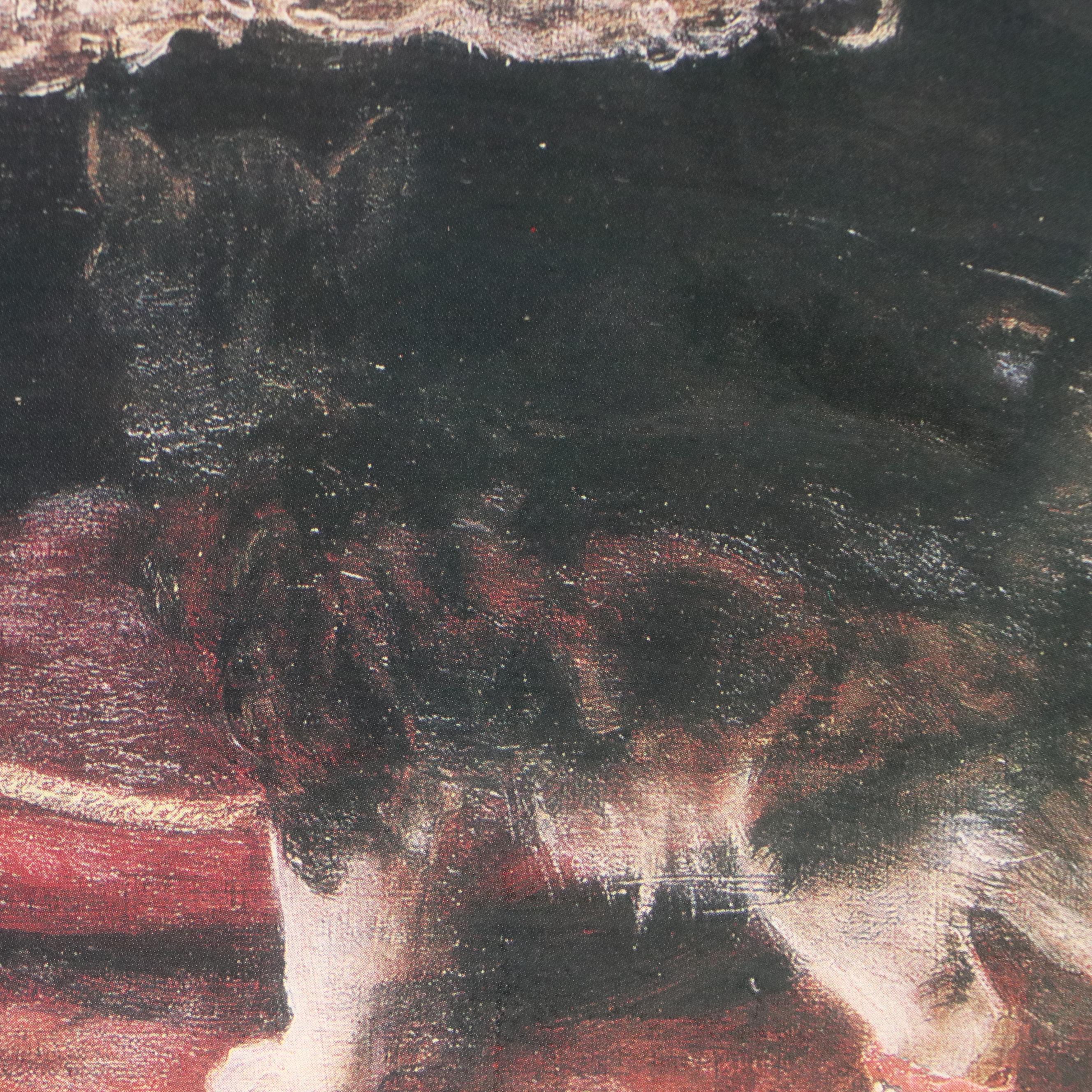 Offset Lithograph "Puss in Boots" After Sir John Everett Millais