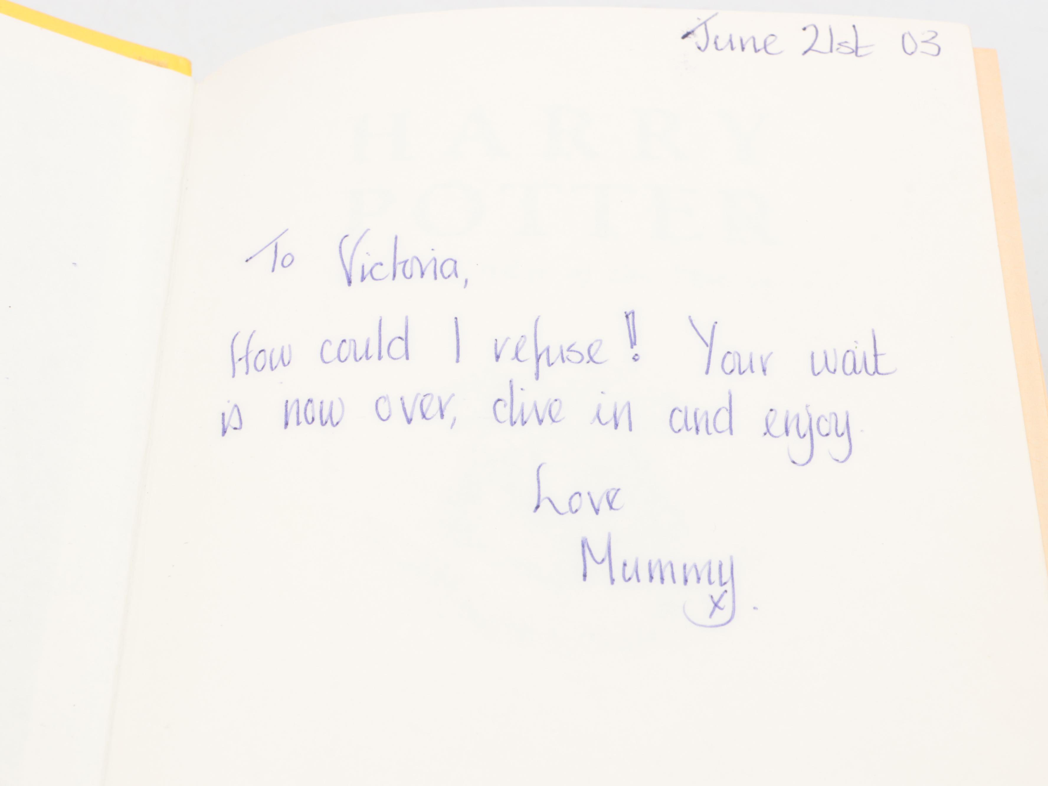 First UK Edition "Harry Potter and the Order of the Phoenix" by J. K. Rowling