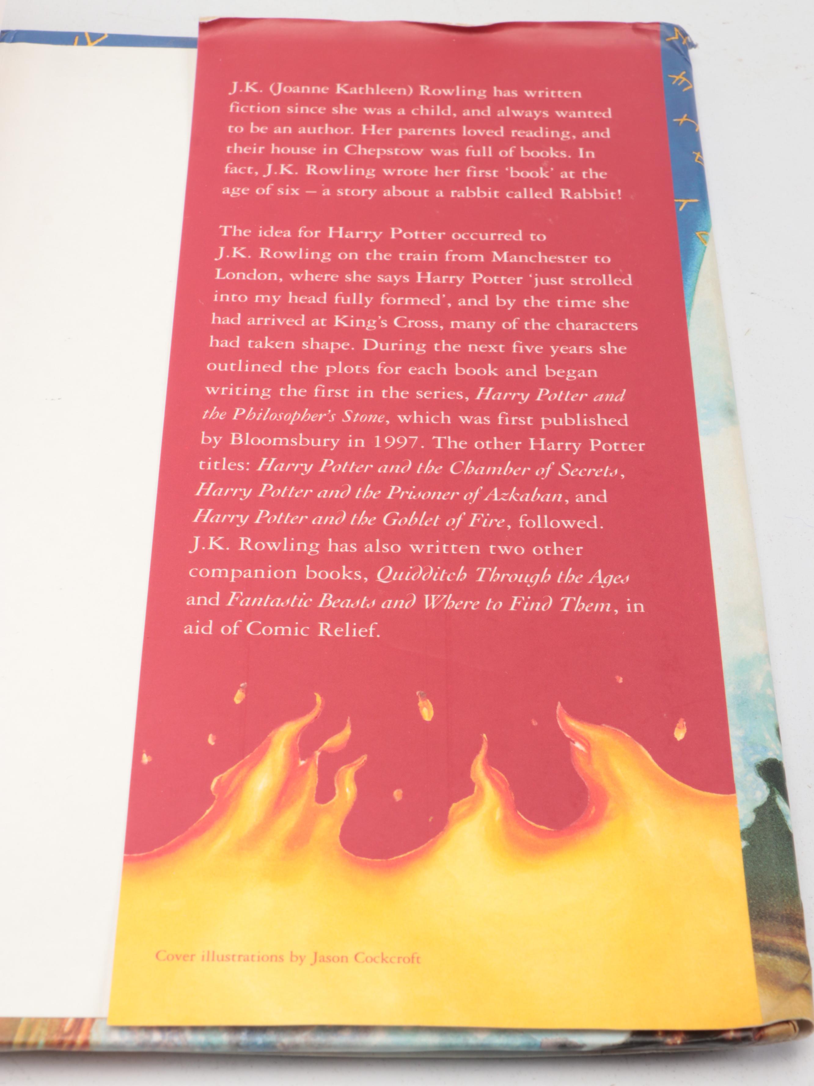 First UK Edition "Harry Potter and the Order of the Phoenix" by J. K. Rowling