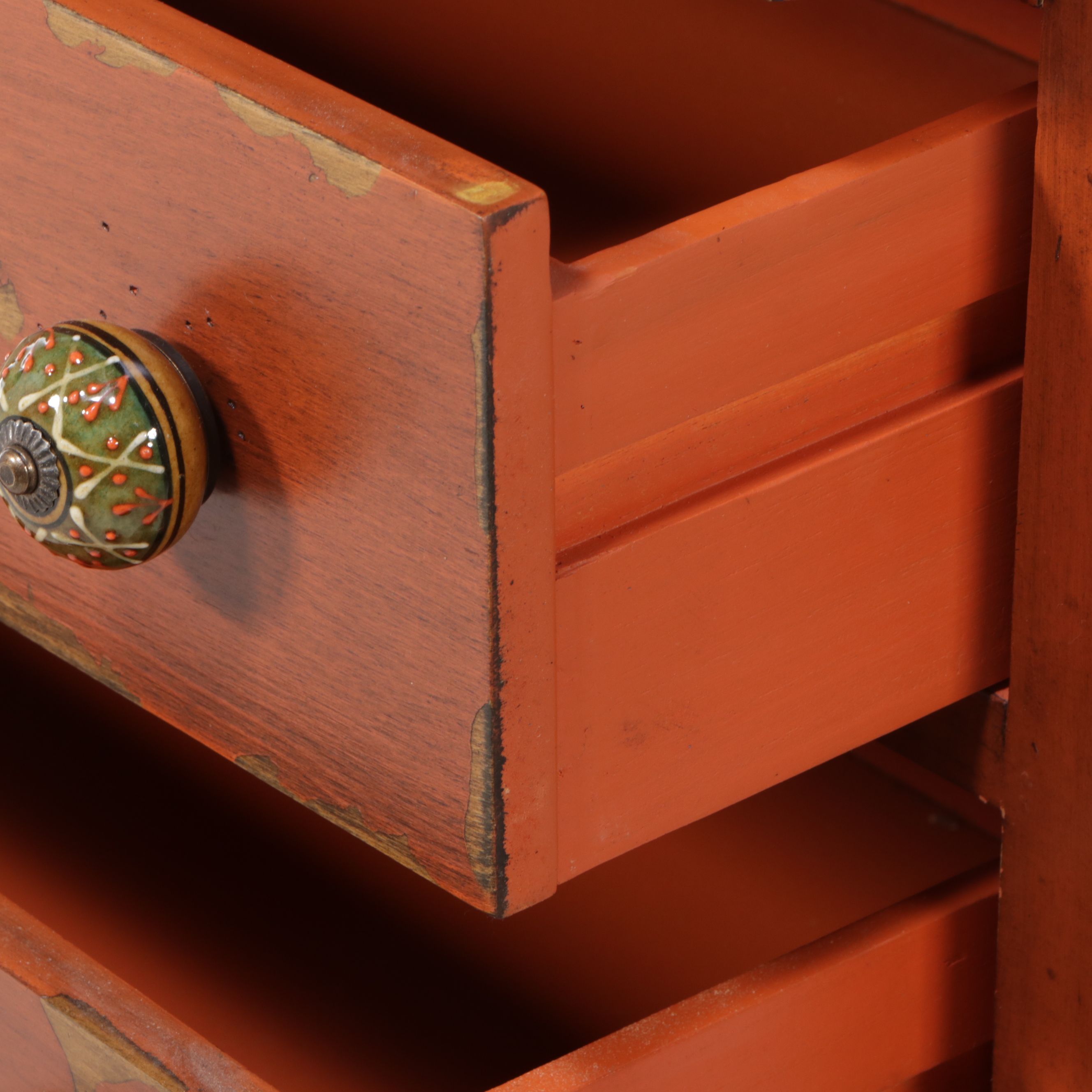Pair of Painted Wood Cabinets