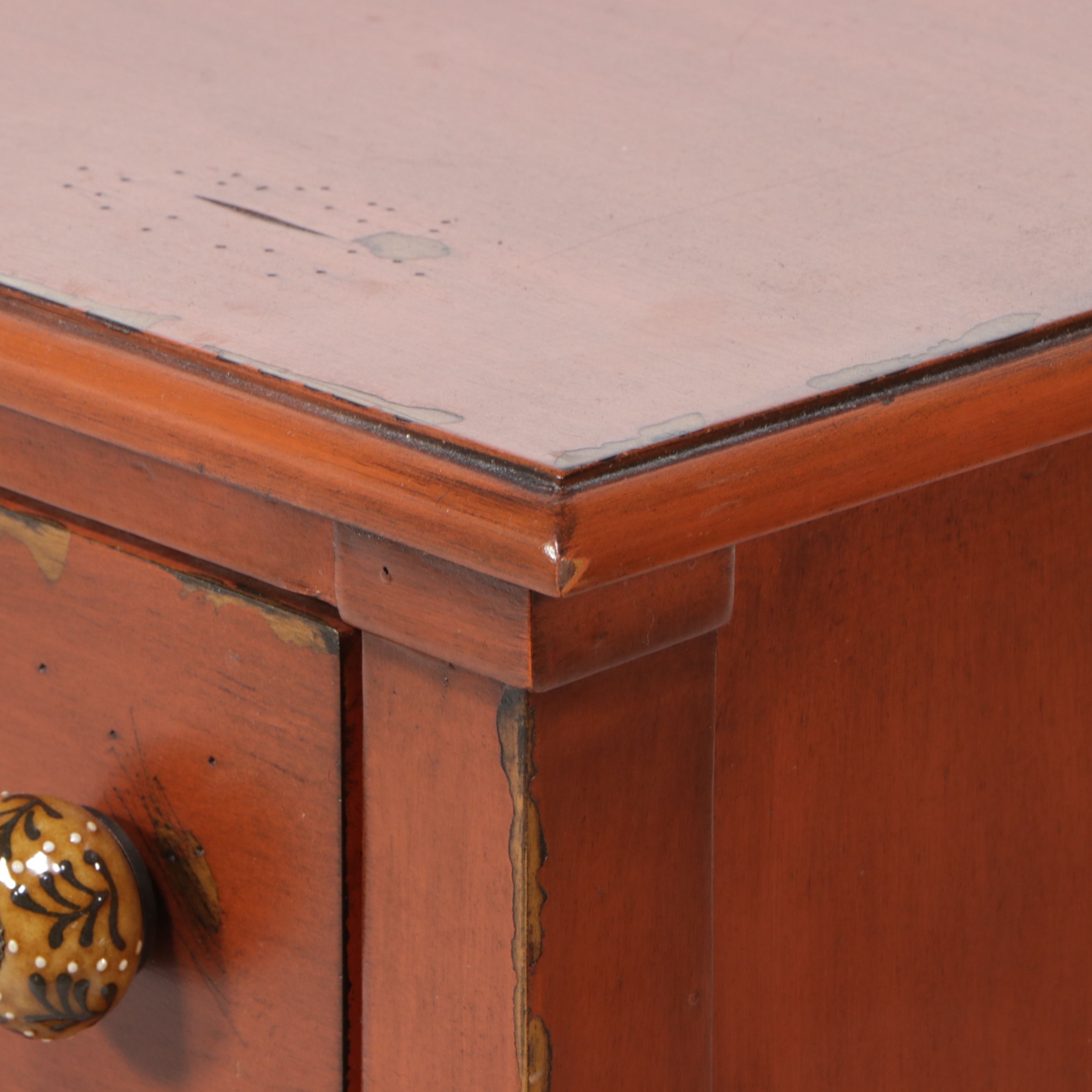 Pair of Painted Wood Cabinets