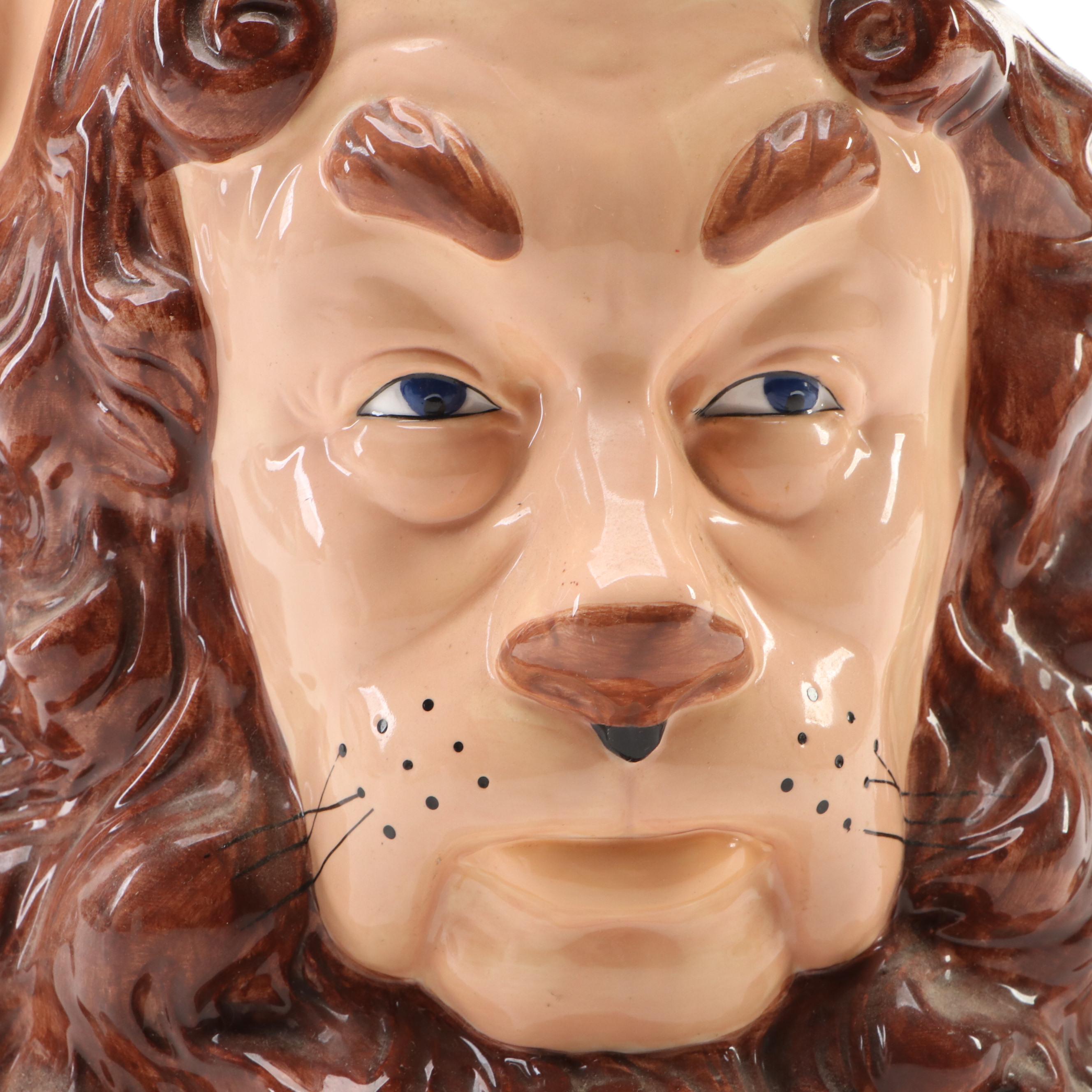 Turner Entertainment Co. "Wizard of Oz" Ceramic Cookie Jar