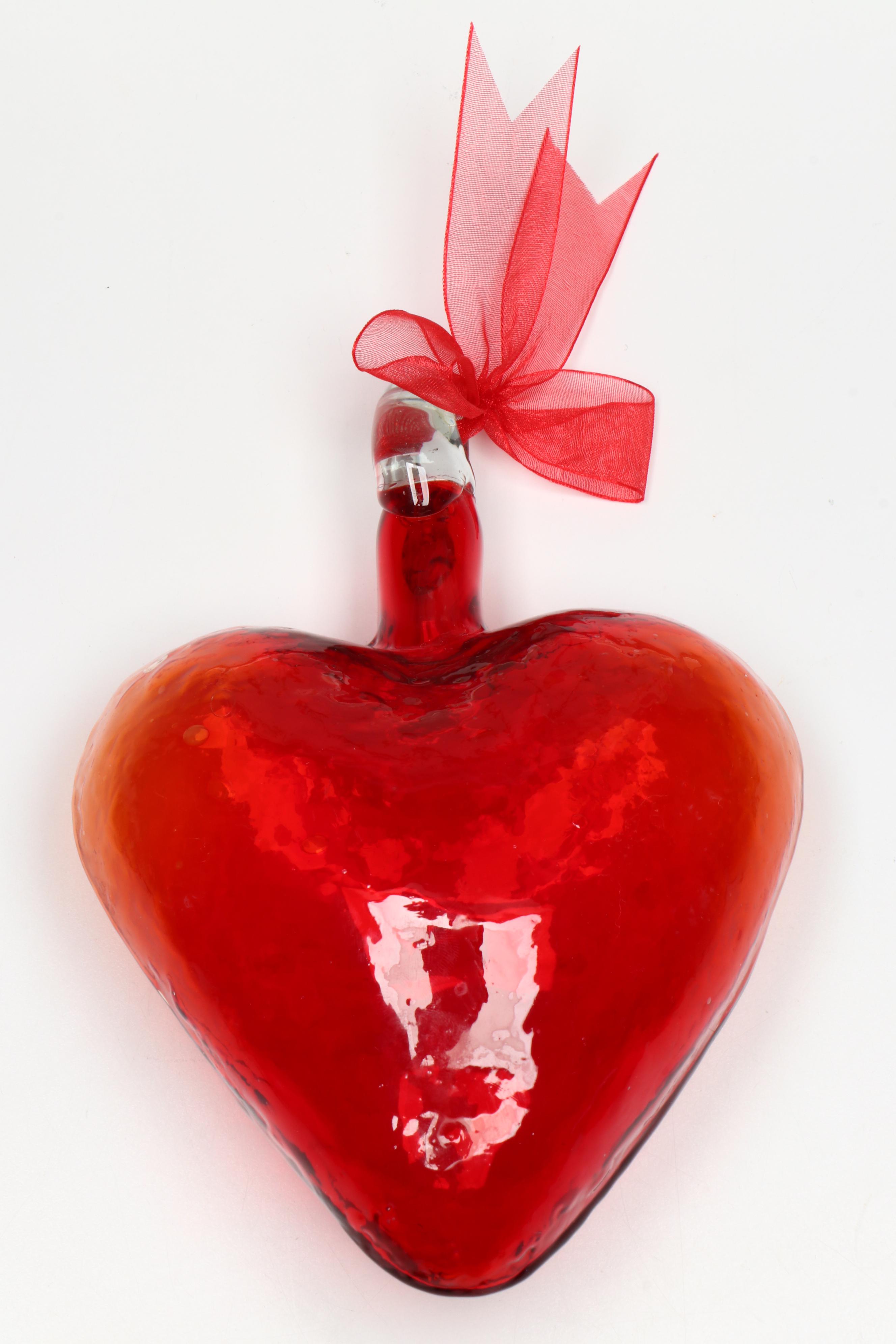 The Mane Lion Ceramic Tray with Glass Martini Glasses and Heart Ornaments