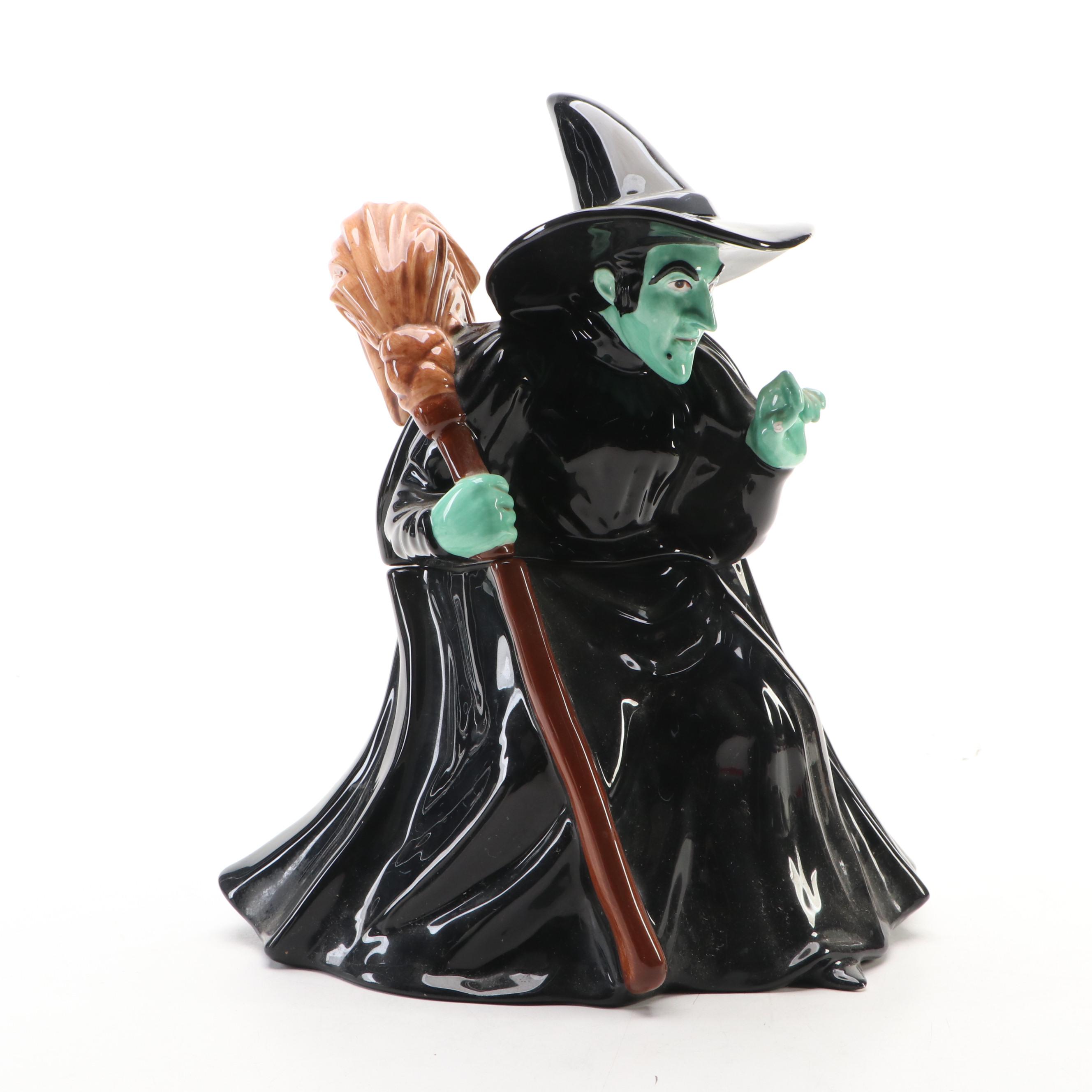 Warner Bros. Studio Wicked Witch of the West Ceramic Cookie Jar