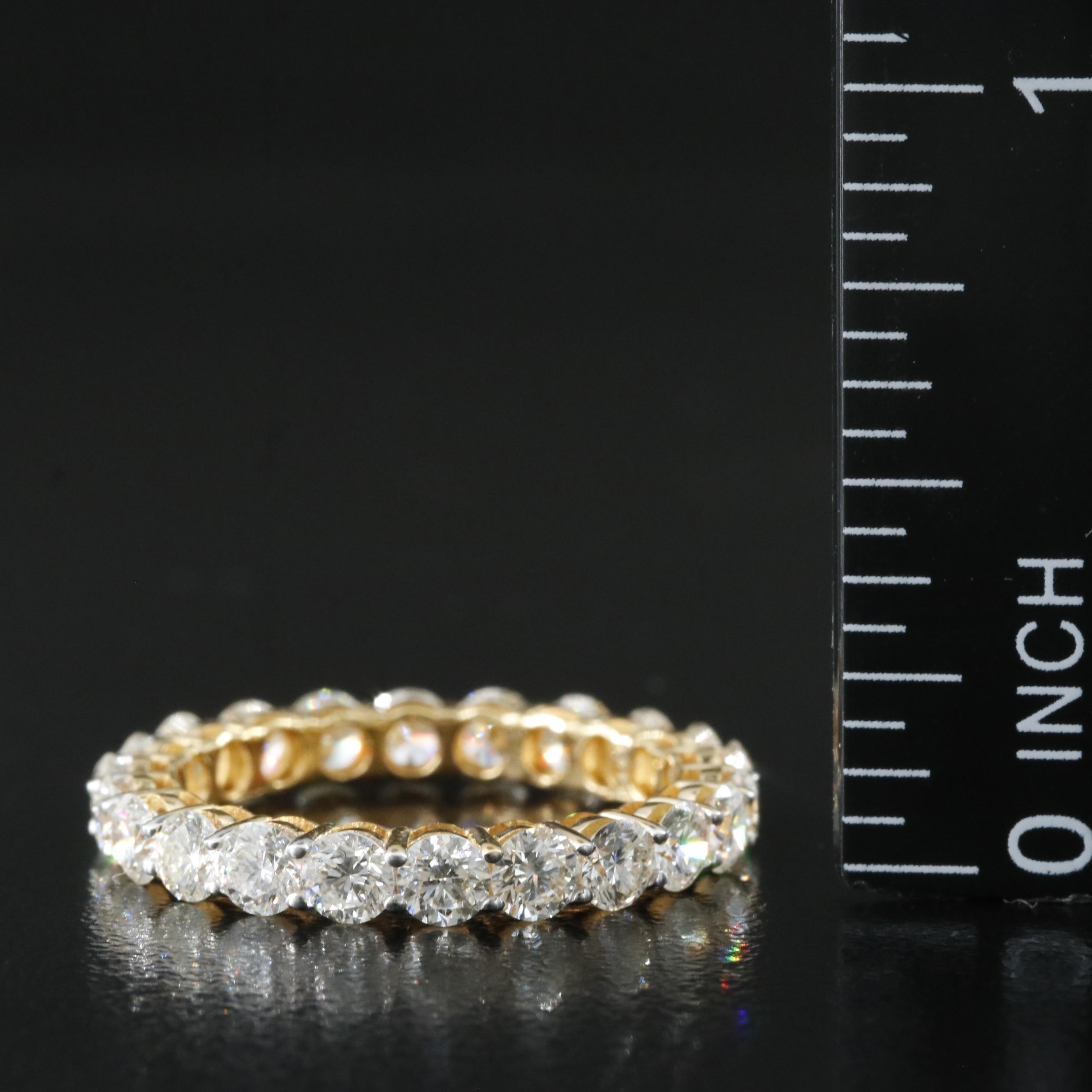 14K 2.28 CTW Diamond Eternity Band