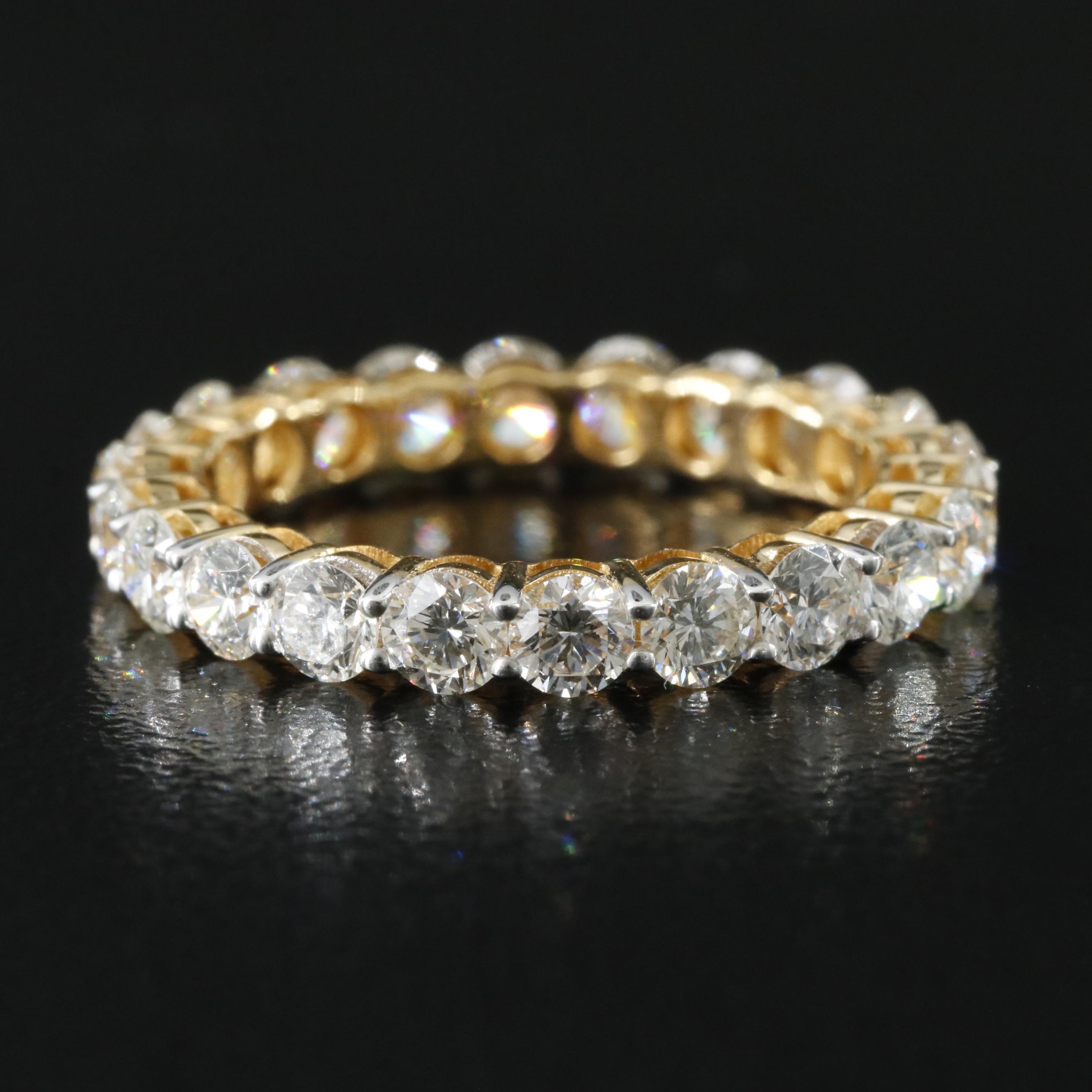 14K 2.28 CTW Diamond Eternity Band