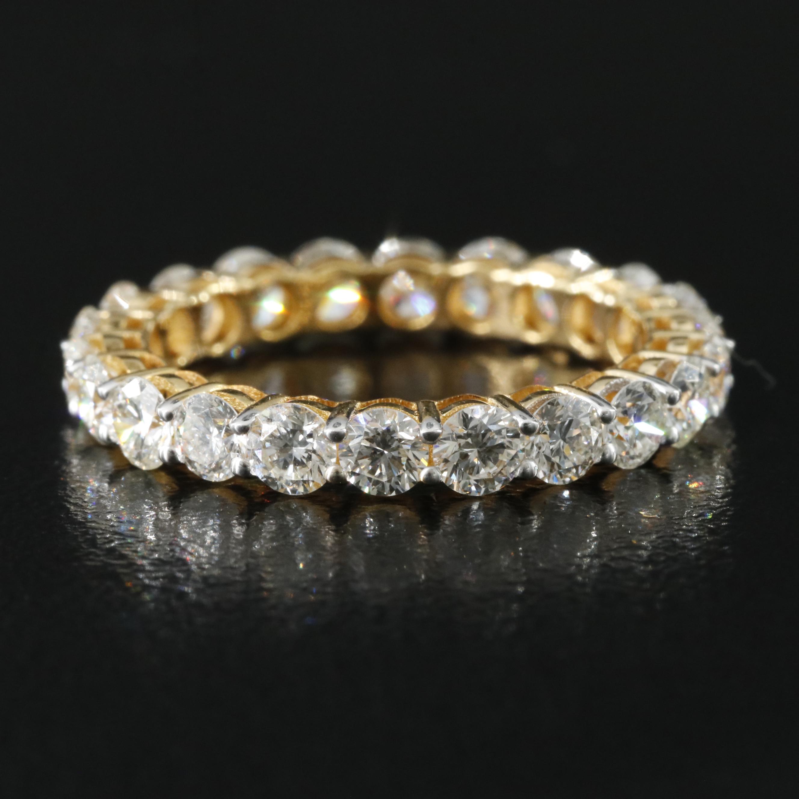 14K 2.28 CTW Diamond Eternity Band