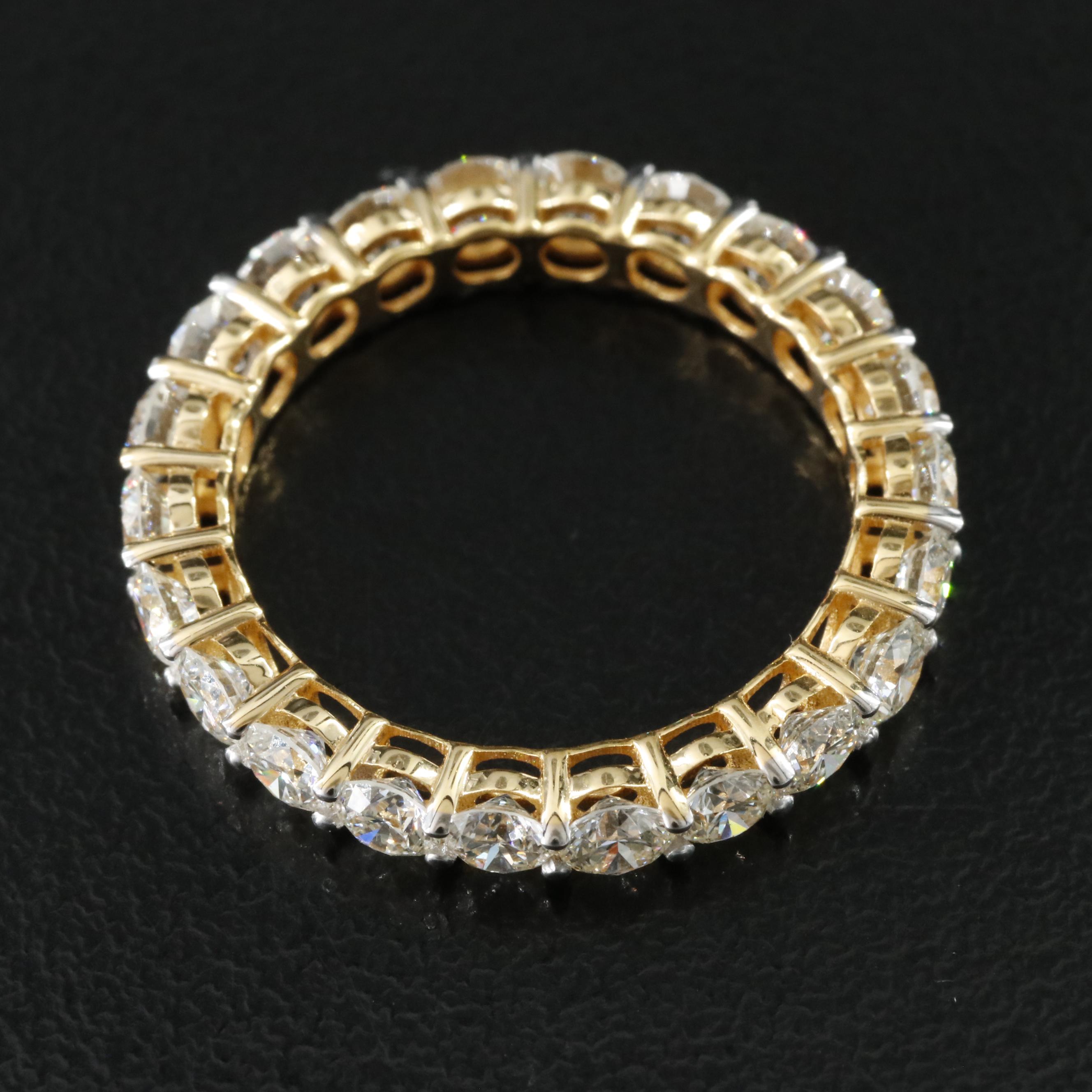 14K 2.28 CTW Diamond Eternity Band