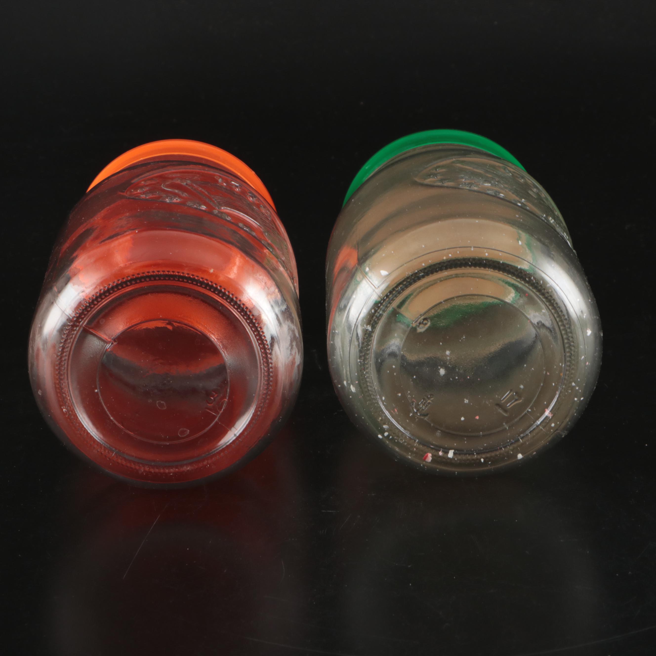 Anchor Hocking 1776 America Glass Canisters with Plastic Lids