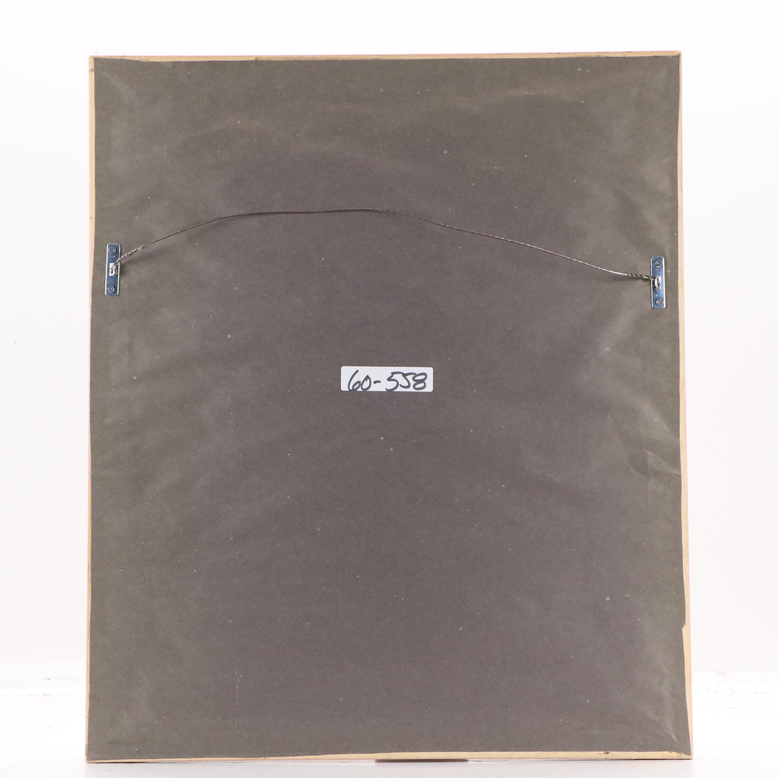 Barbara Wood Offset Lithograph "White Stockings," 1987