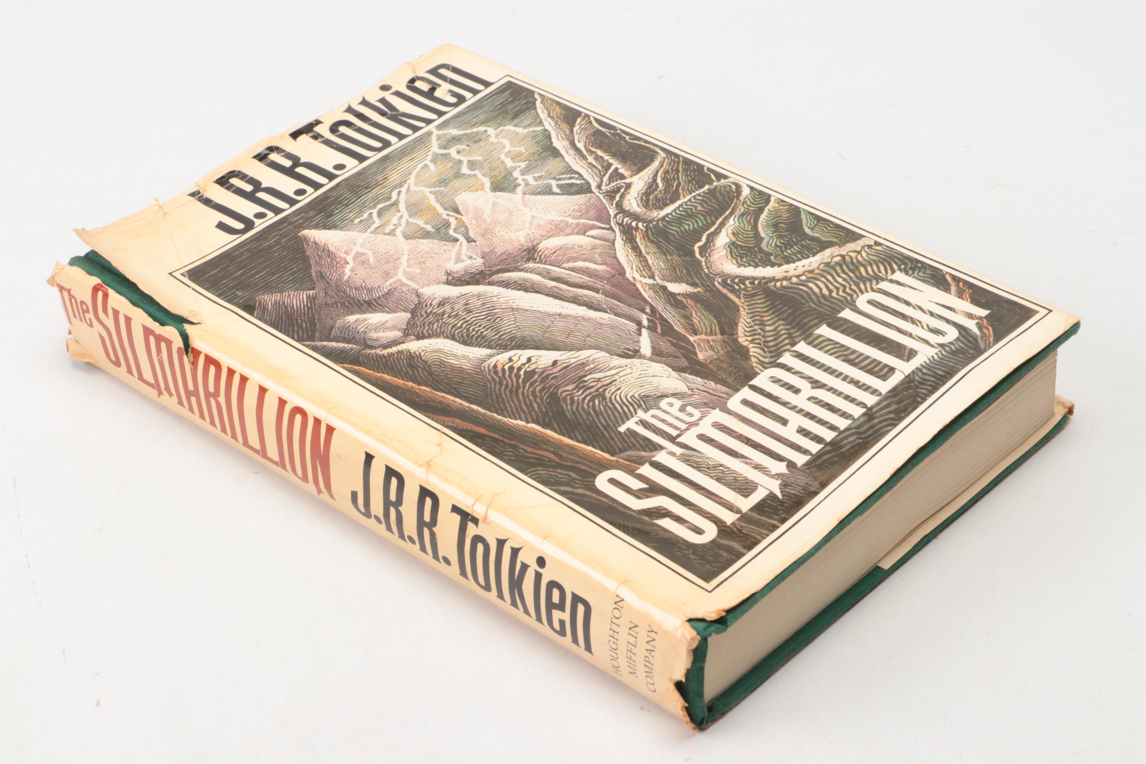 First American Printing "The Silmarillion" by J. R. R. Tolkien with Map, 1977