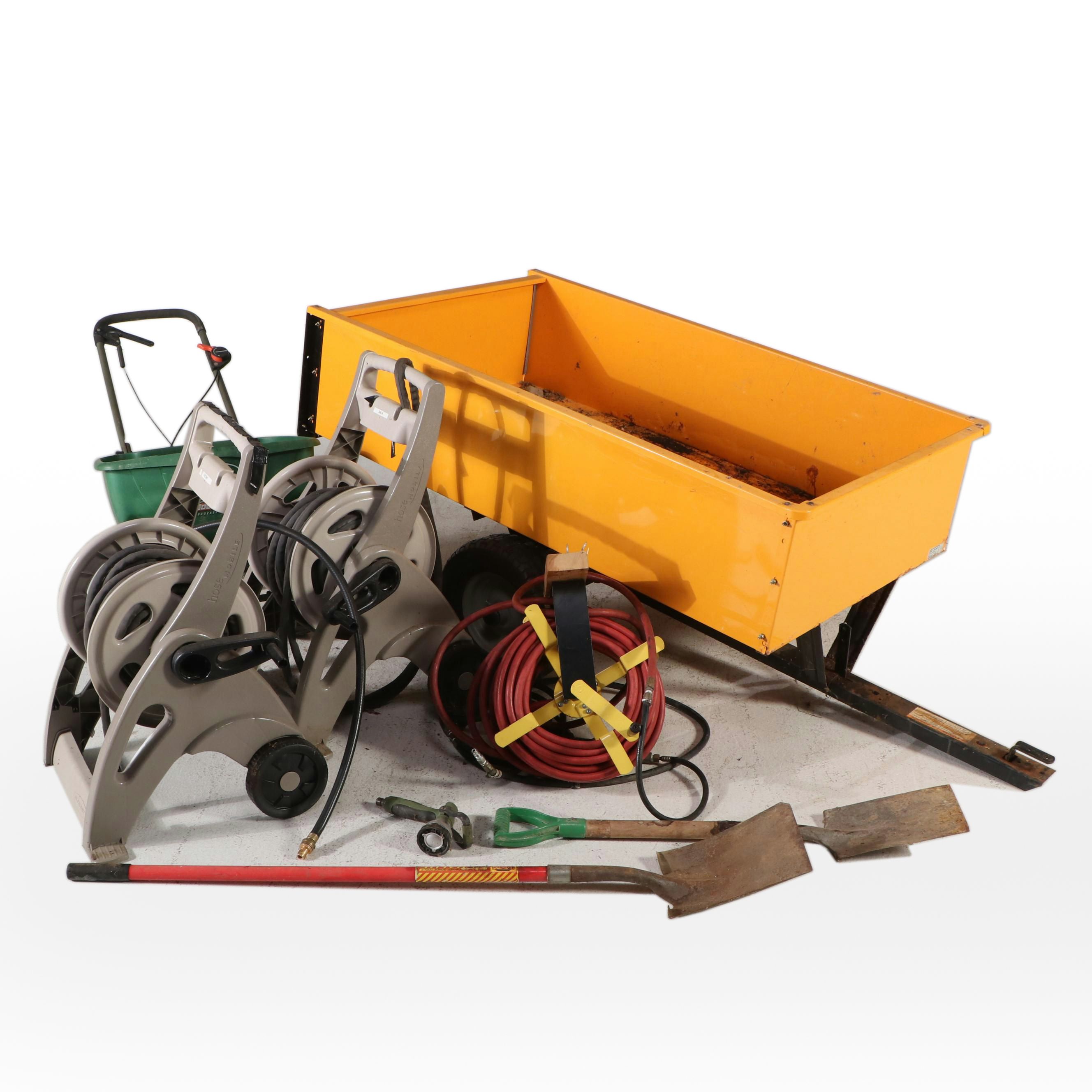 Scotts Broadcast Seeder, Wagon, Hoses and More Outdoor Tools