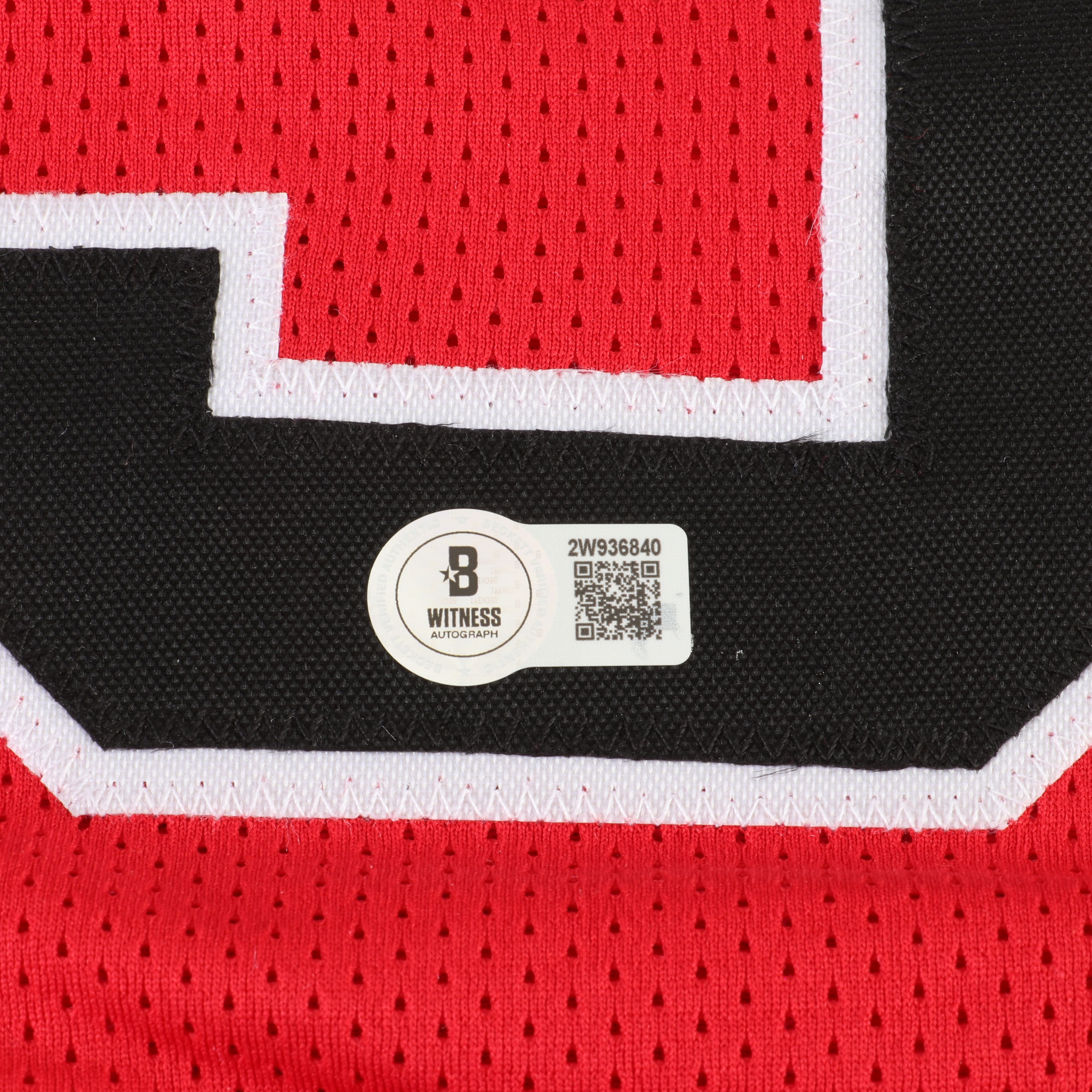 Dennis Rodman Signed Chicago Bulls Basketball Jersey, Beckett