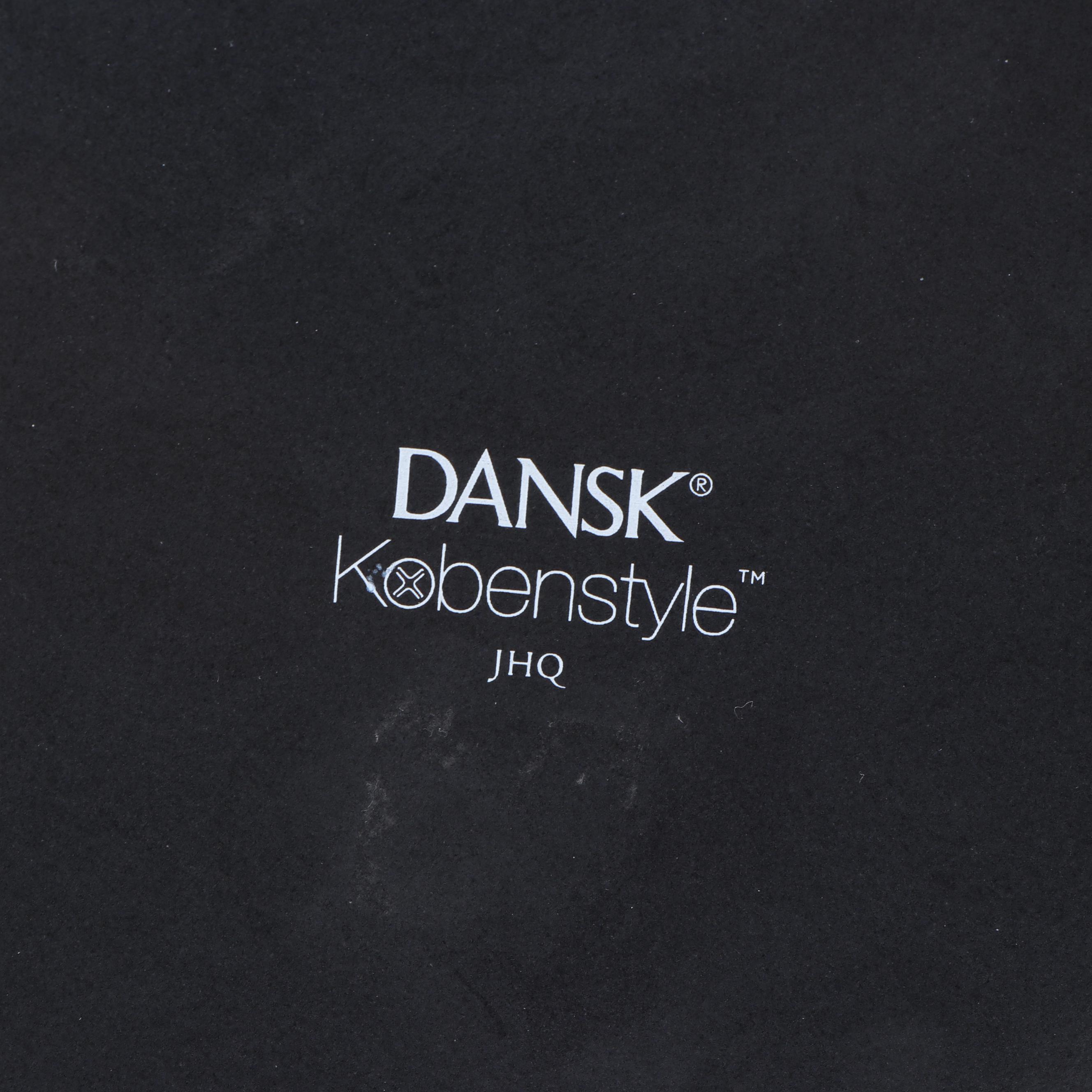 Dansk "Kobenstyle" and "Gourmet Village" Black Enameled Dutch Ovens