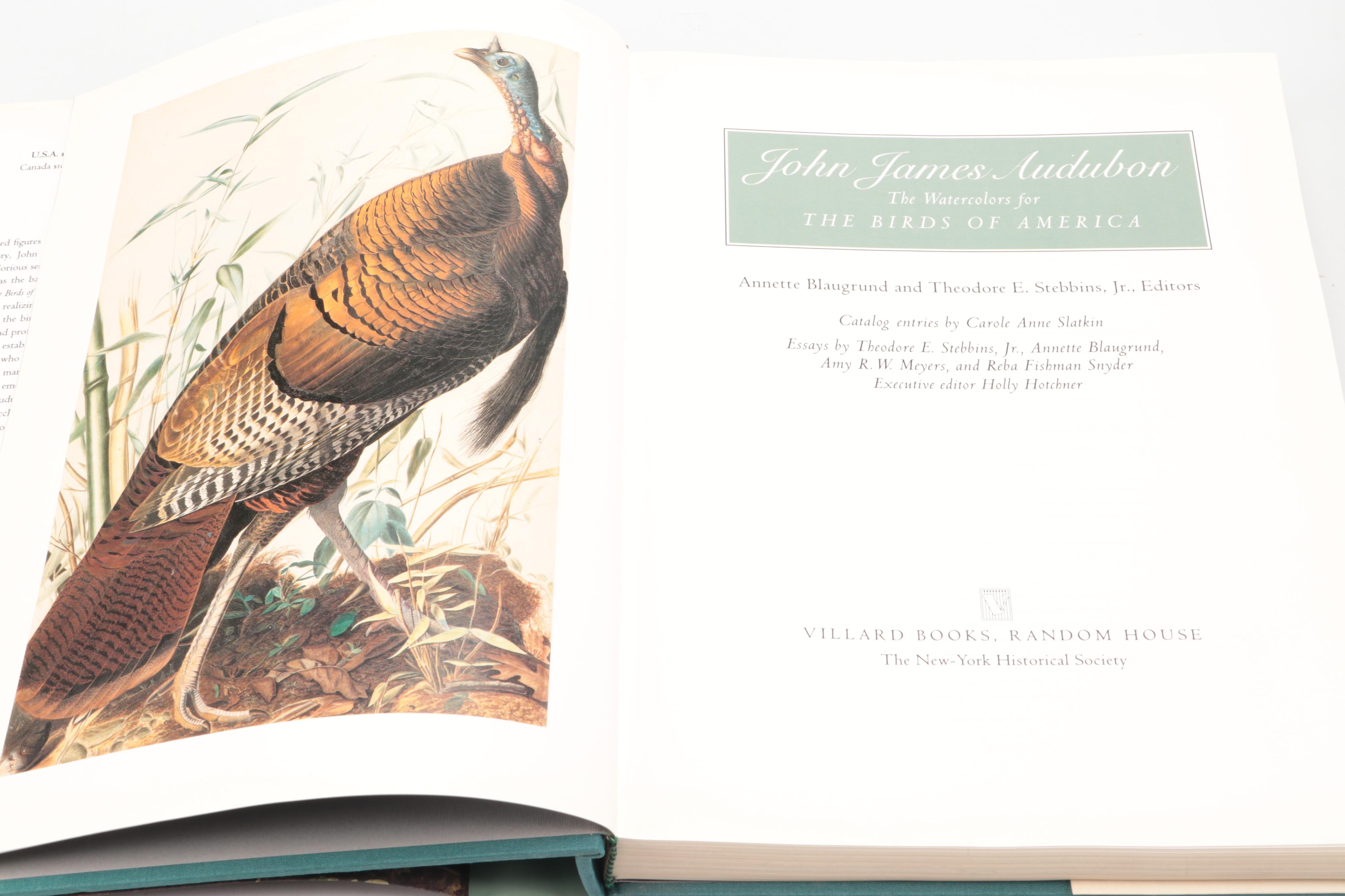 First Printing "John James Audubon: Watercolors for The Birds of America," 1993
