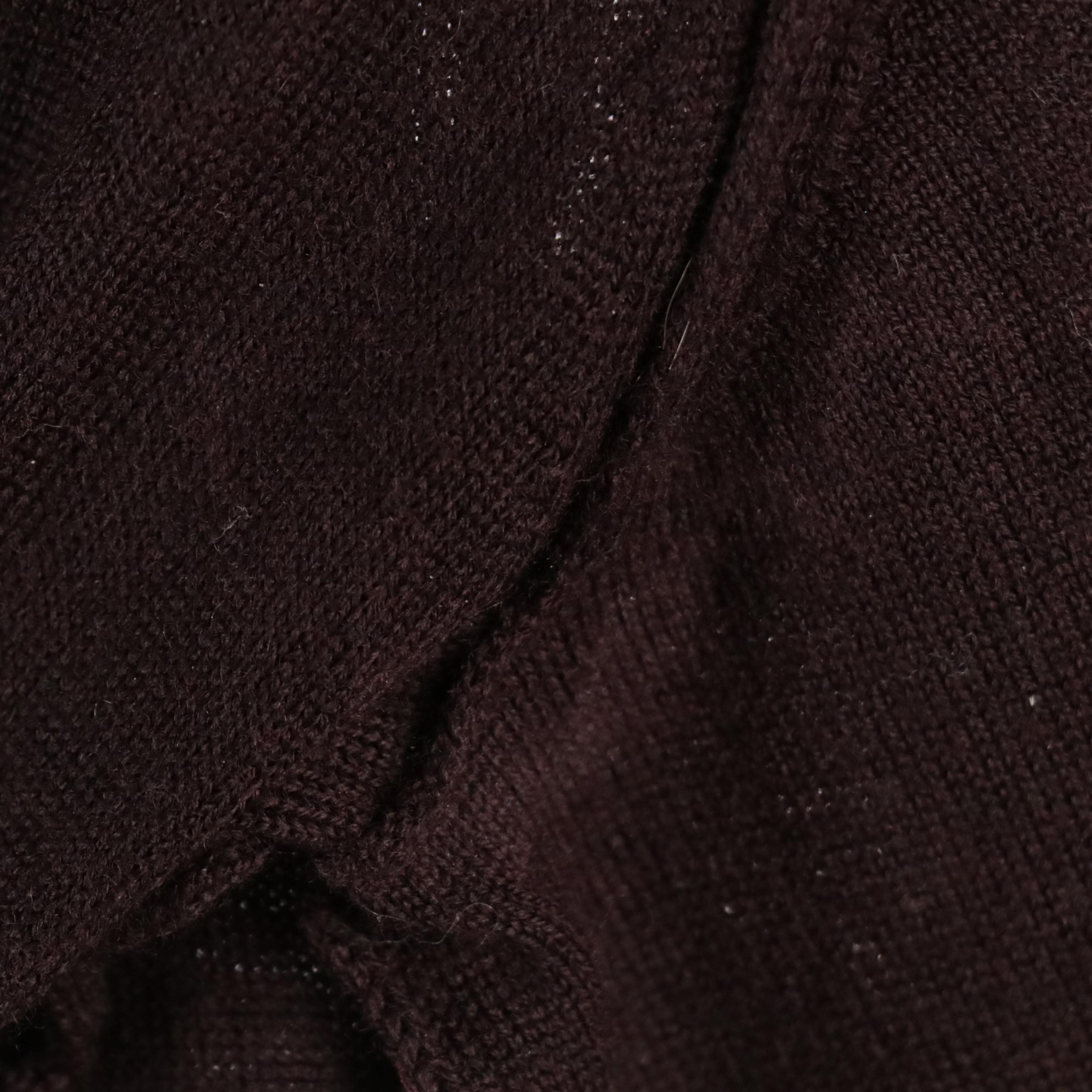 Men's Dolce & Gabbana Wool Long Sleeve Pullover Sweater