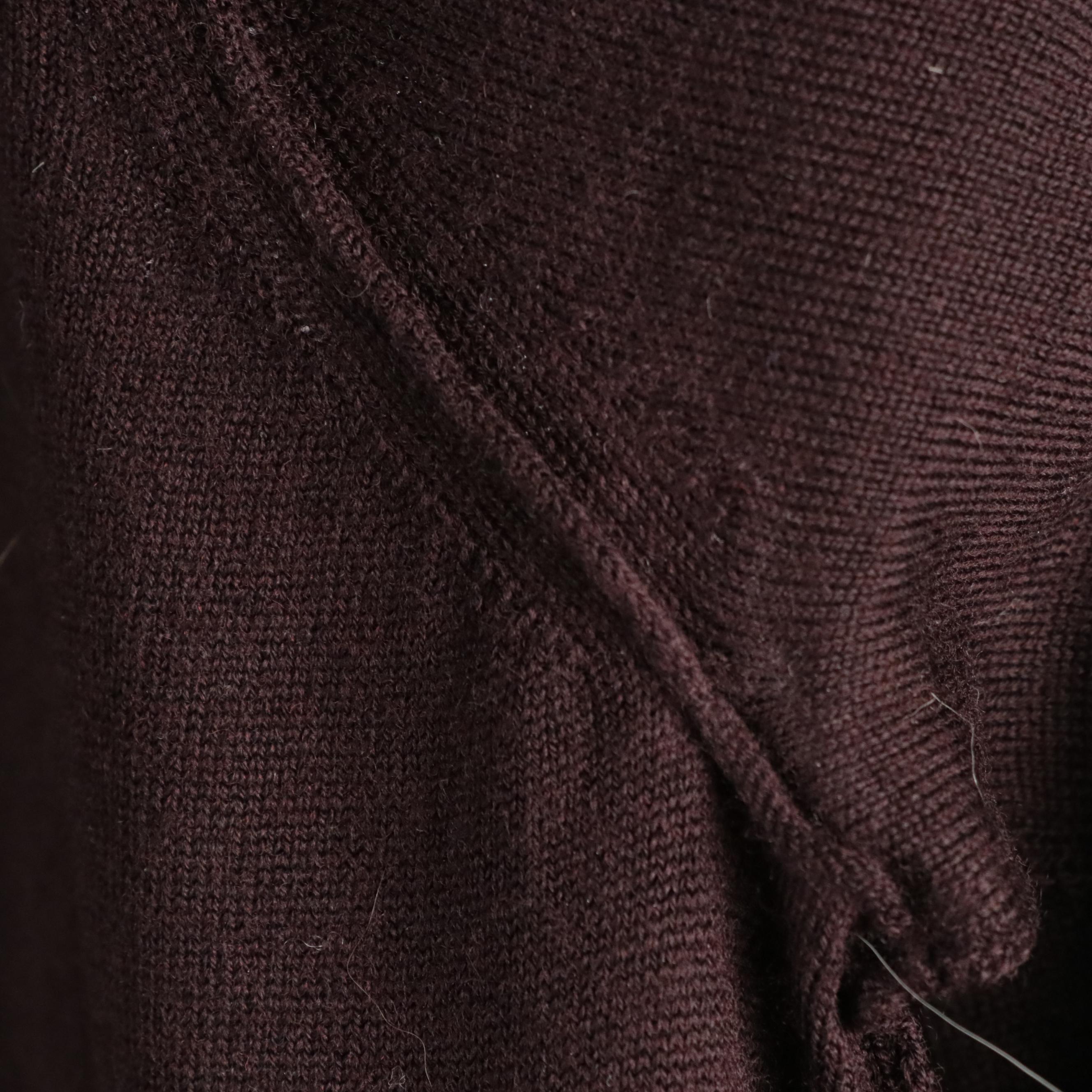 Men's Dolce & Gabbana Wool Long Sleeve Pullover Sweater