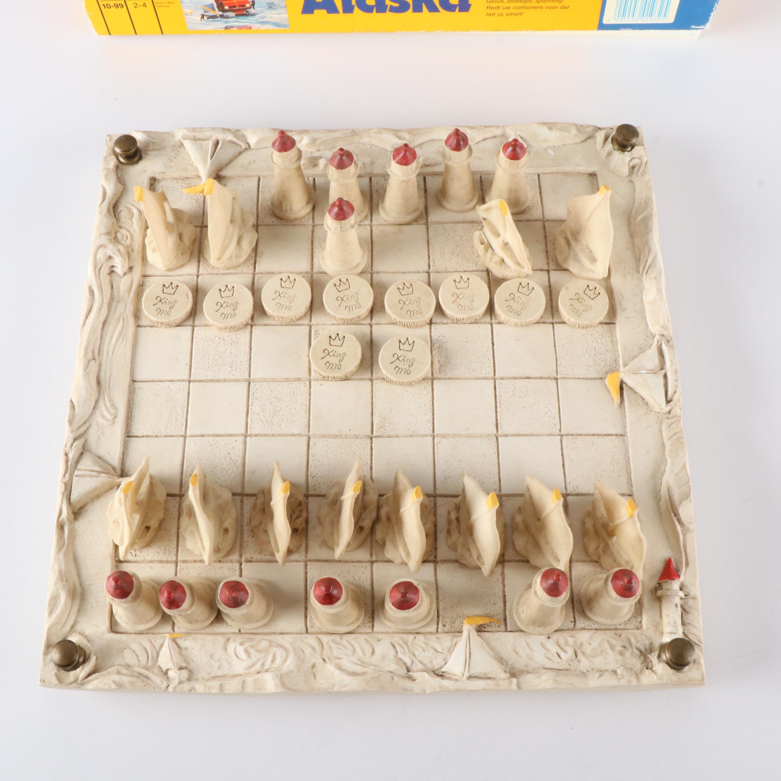 The Sailboat and Lighthouse Game with Other Strategy Board Games