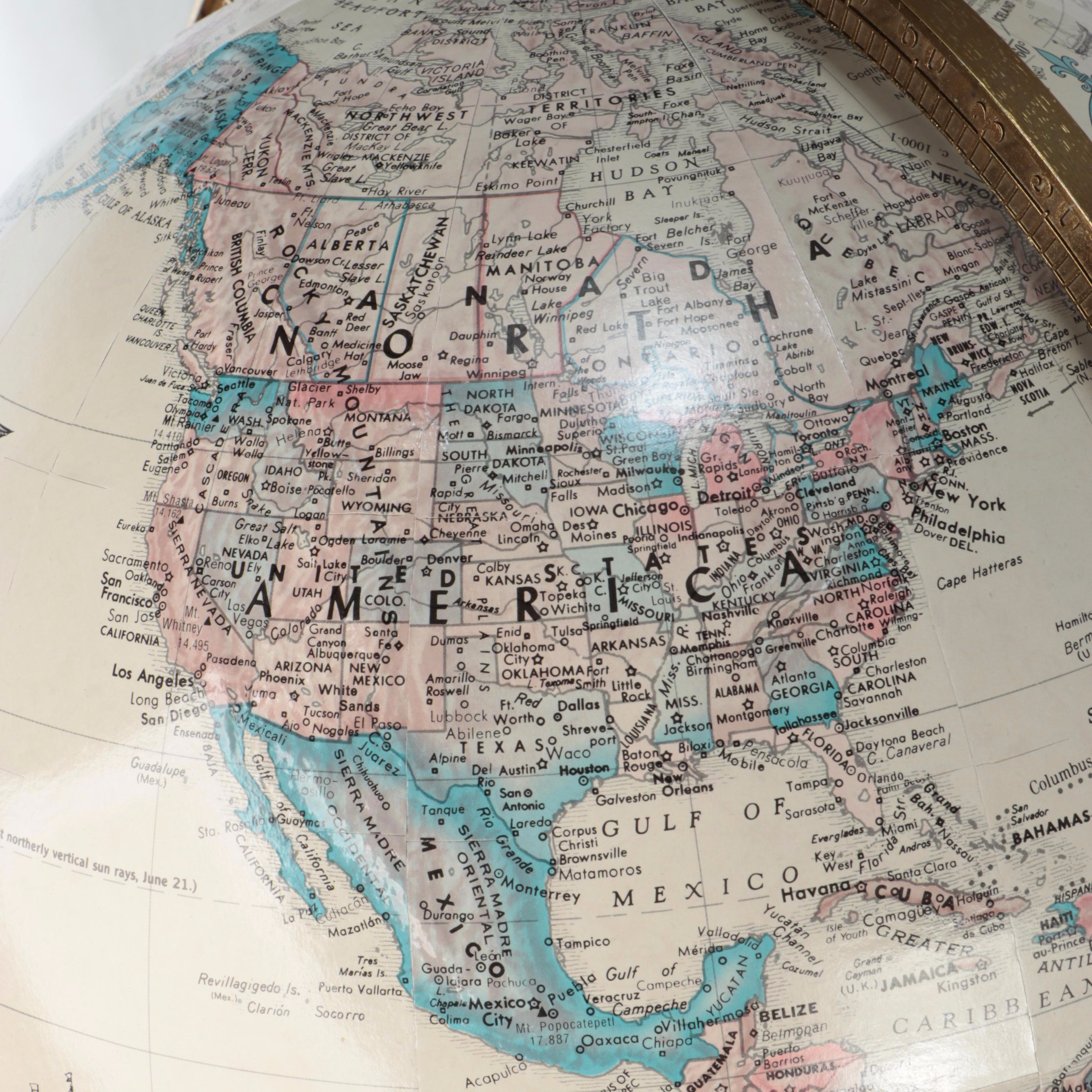 Replogle World Classic Series Floor Standing Globe