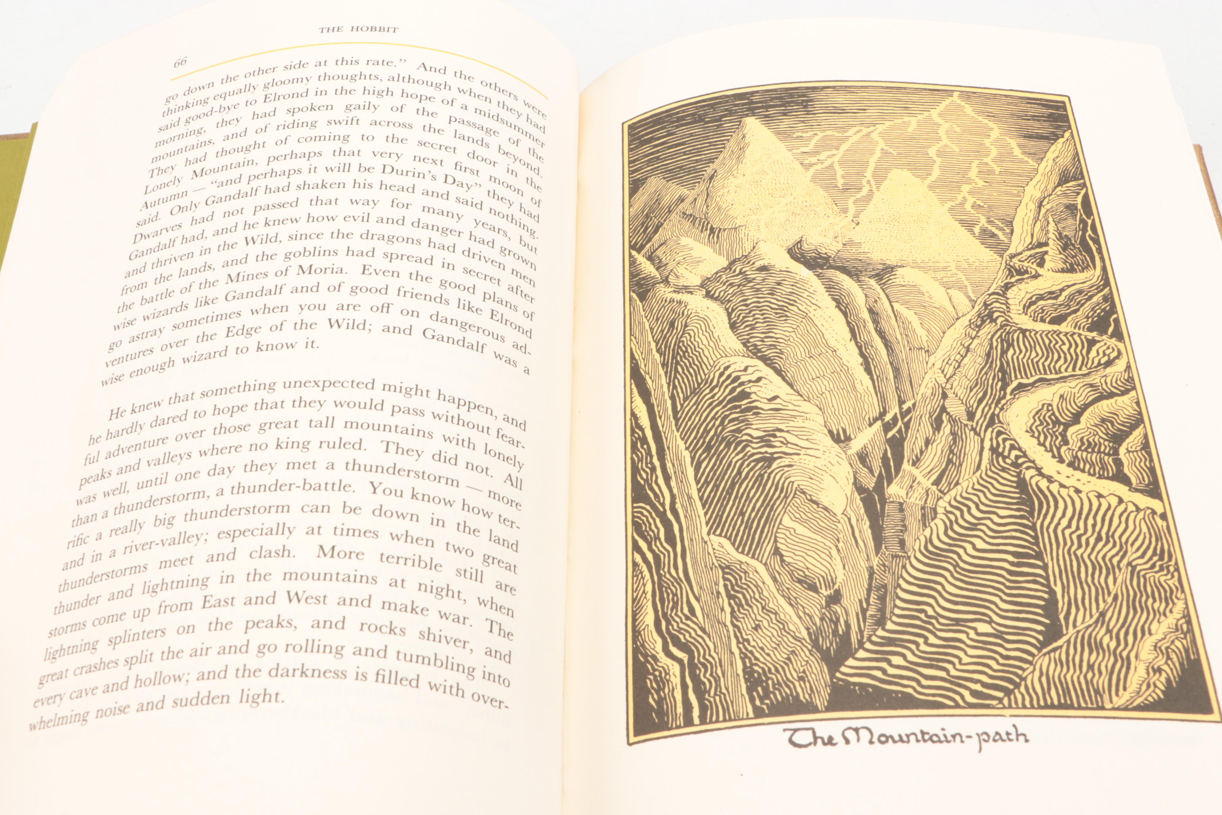 50th Anniversary Edition "The Hobbit" by J. R. R. Tolkien, 1987