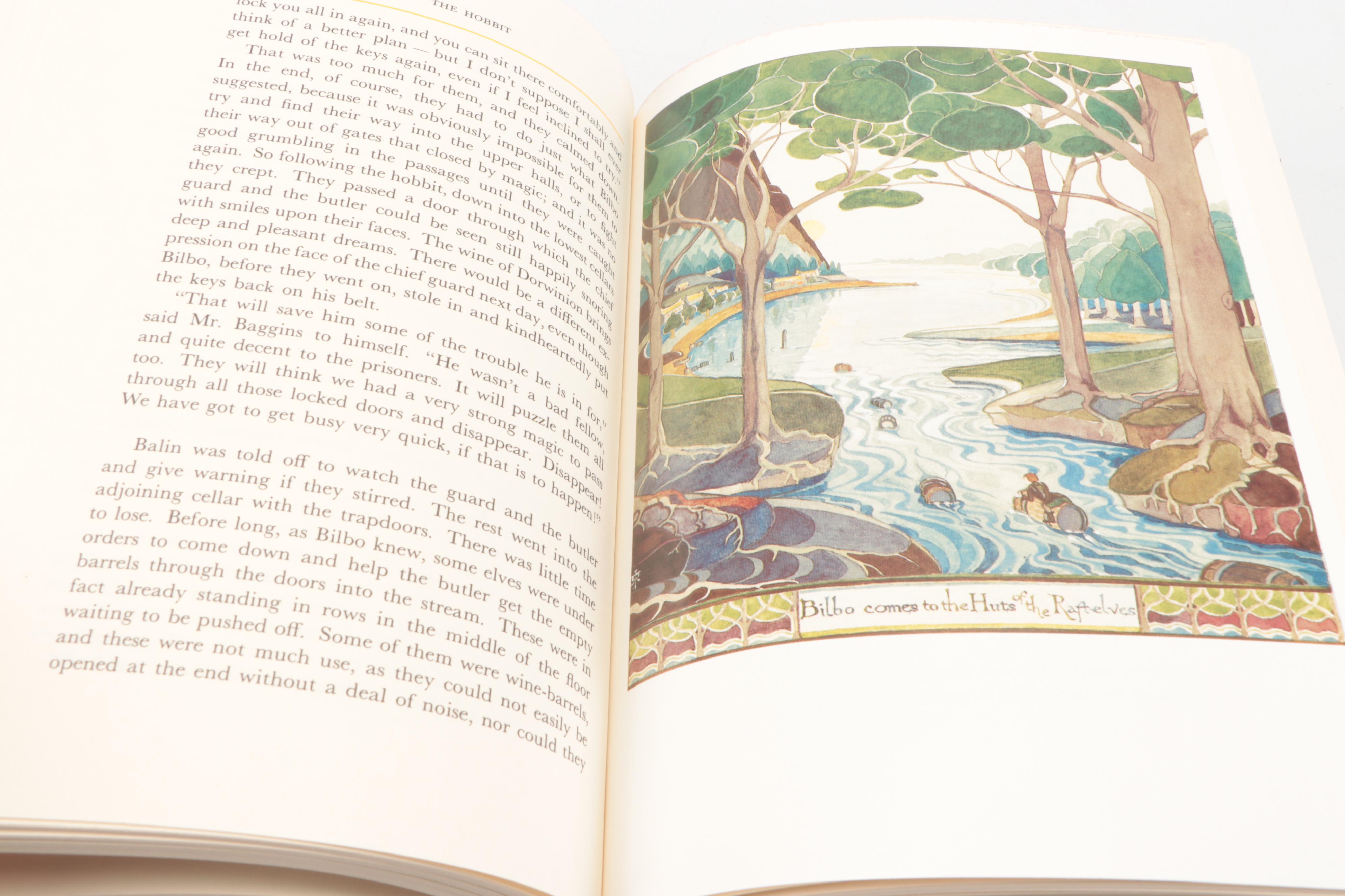 50th Anniversary Edition "The Hobbit" by J. R. R. Tolkien, 1987