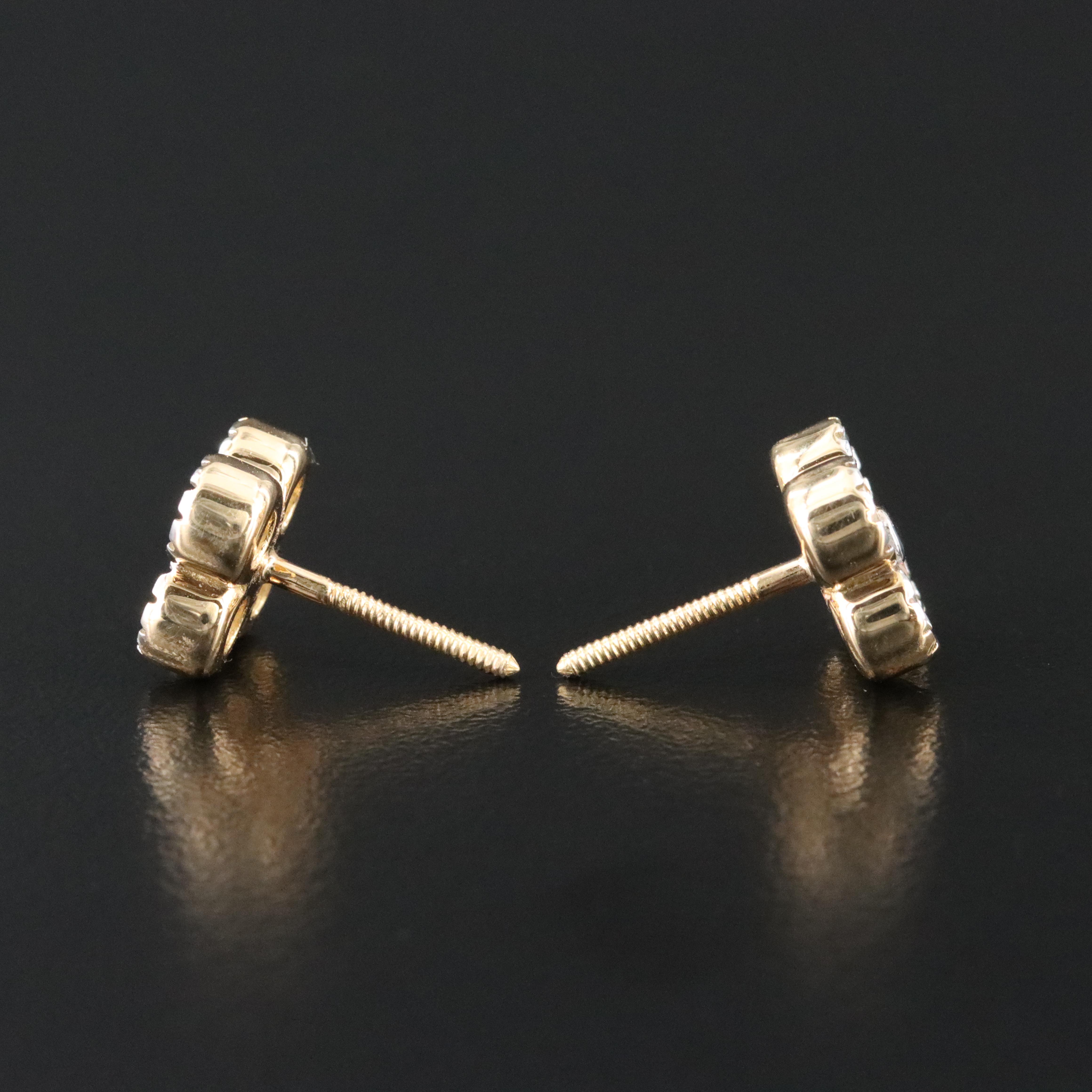 18K 1.87 CTW Diamond Earrings