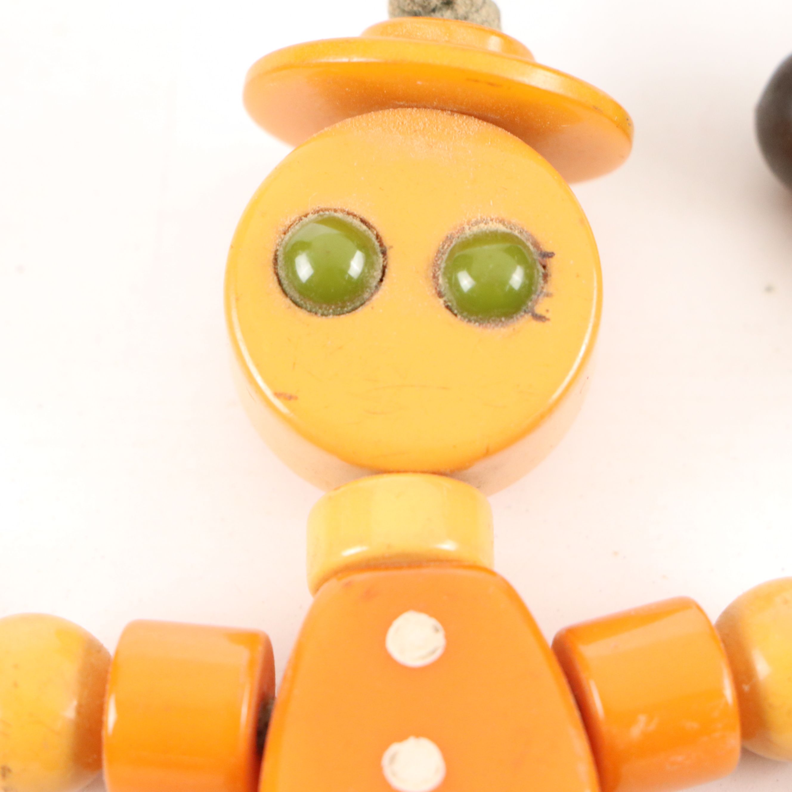 Art Deco Bakelite Crib Toys, Early 20th Century