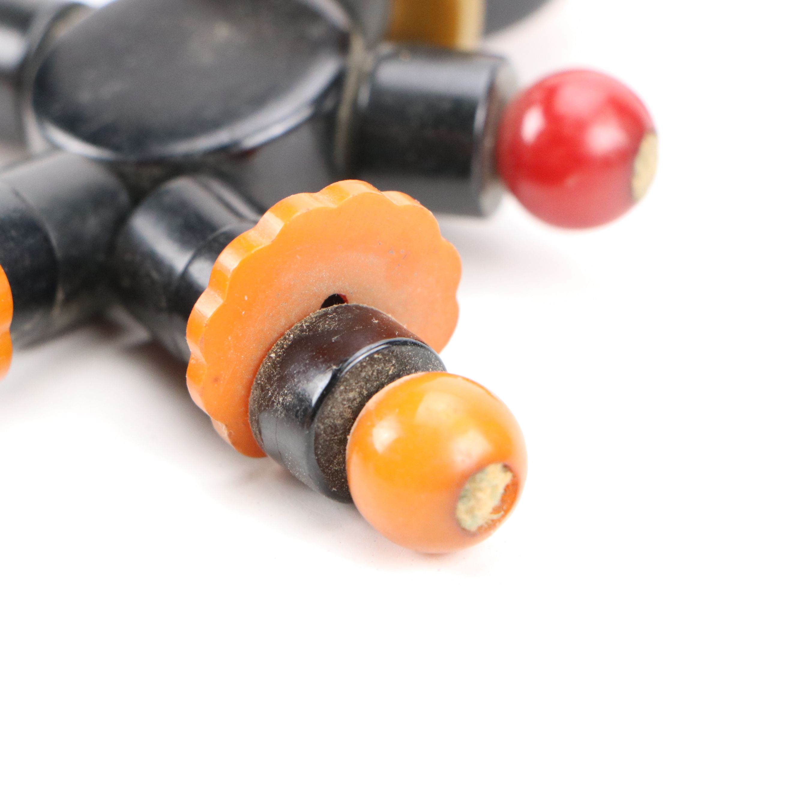 Art Deco Bakelite Crib Toys, Early 20th Century