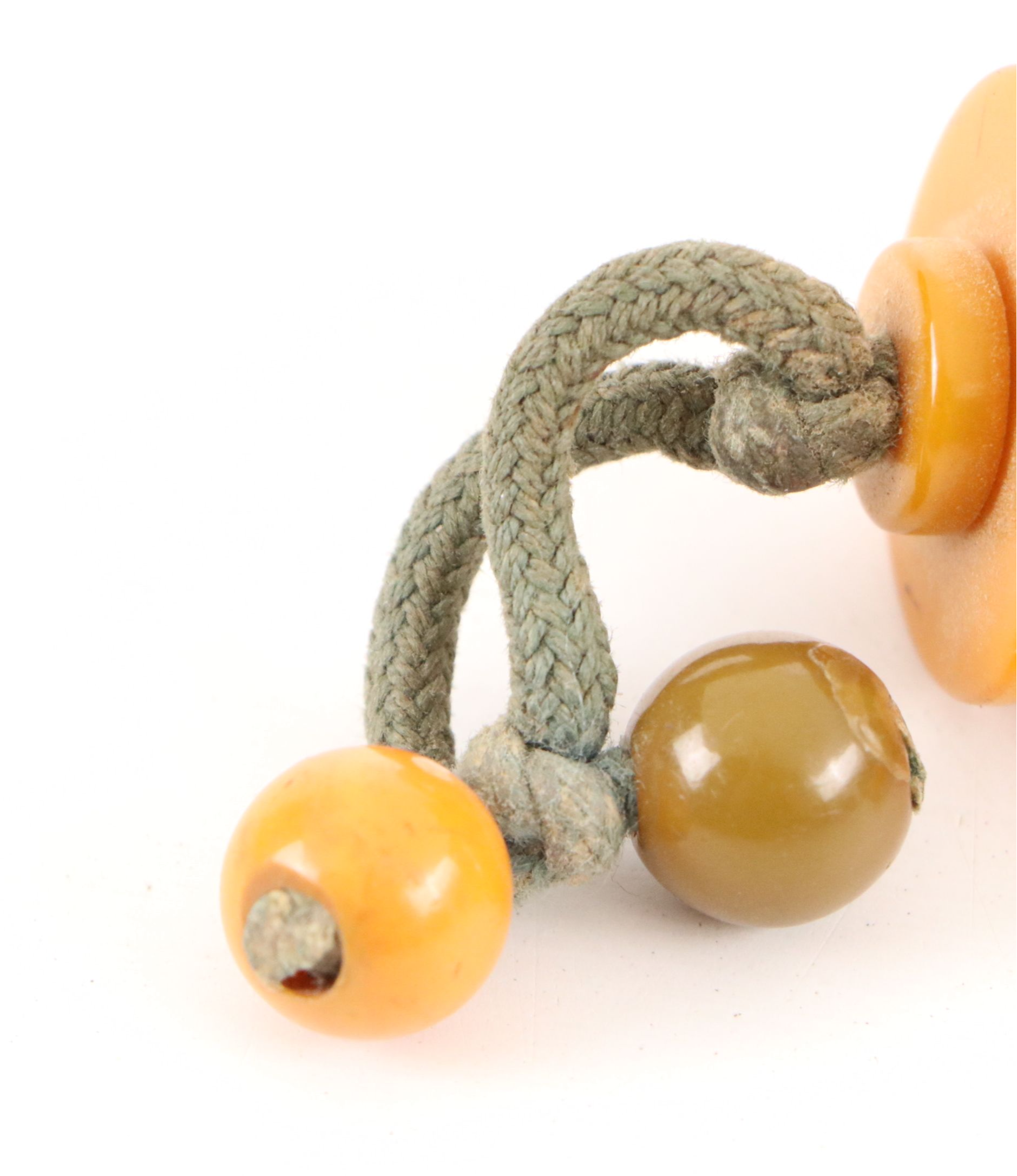 Art Deco Bakelite Crib Toys, Early 20th Century