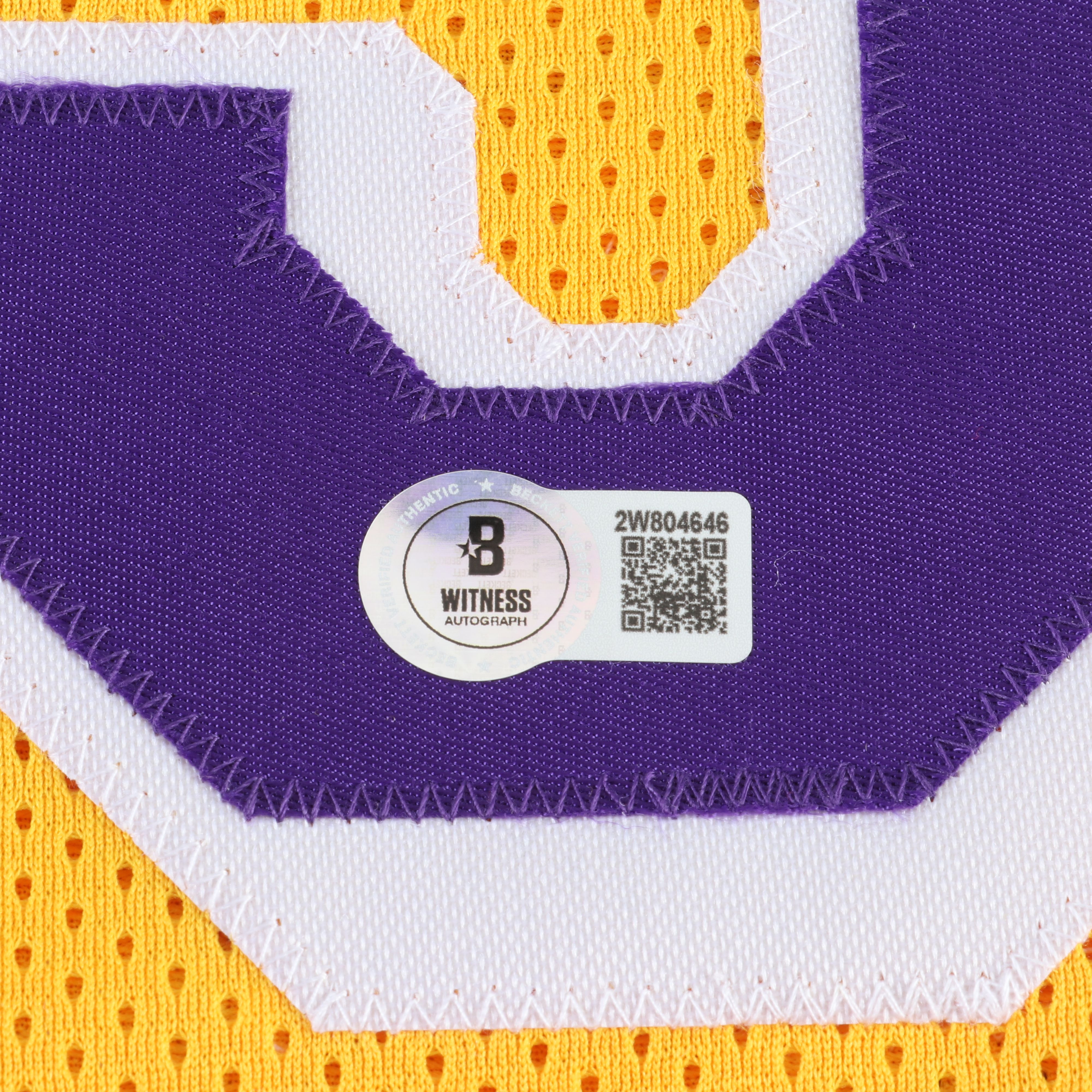 Chevy Chase Signed "Fletch" Los Angeles Lakers Basketball Jersey, Beckett