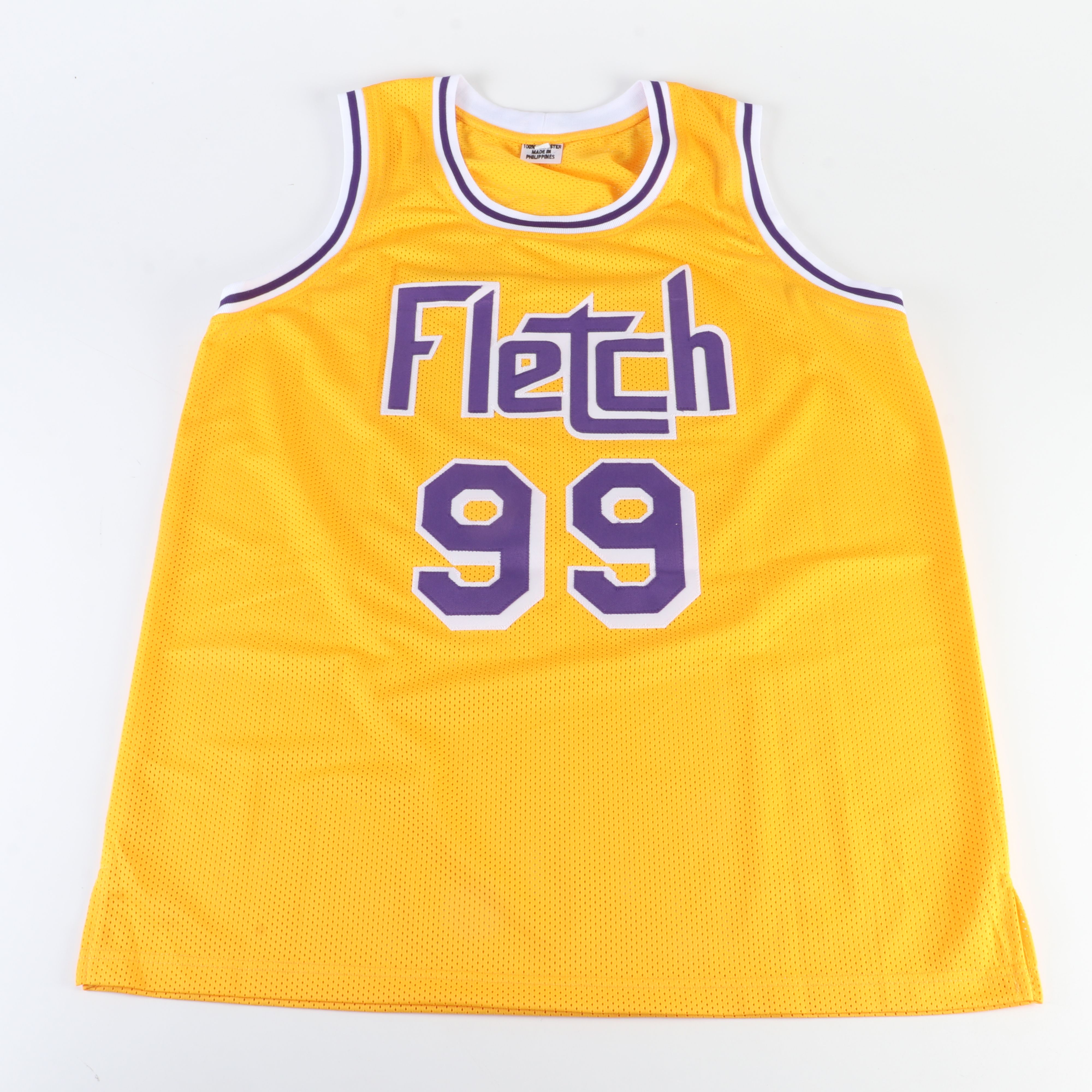 Chevy Chase Signed "Fletch" Los Angeles Lakers Basketball Jersey, Beckett