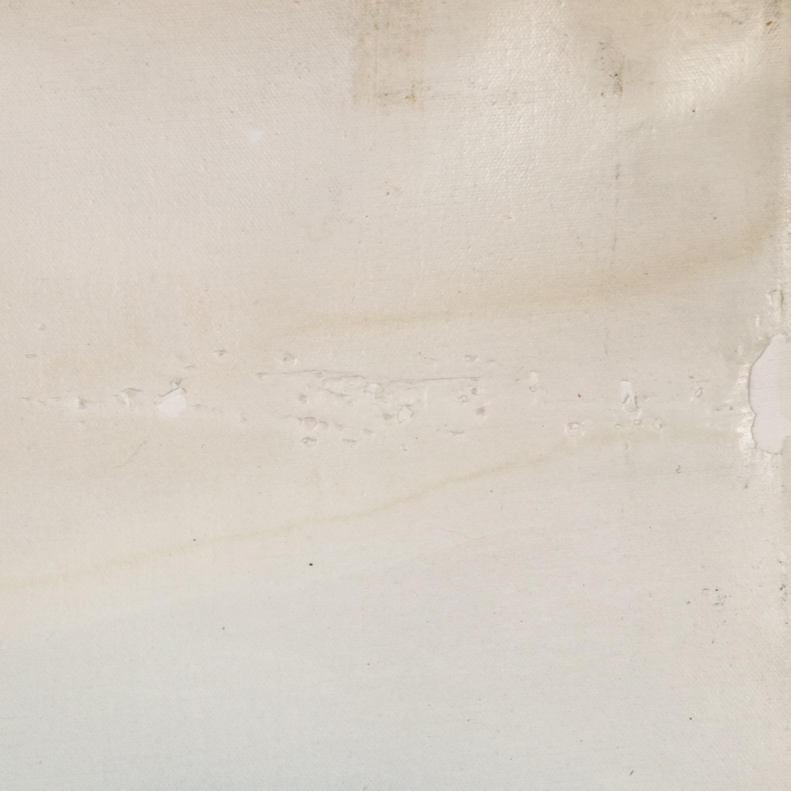 Elba Alvarez Mixed Media Abstract Color Field Diptych, 1971