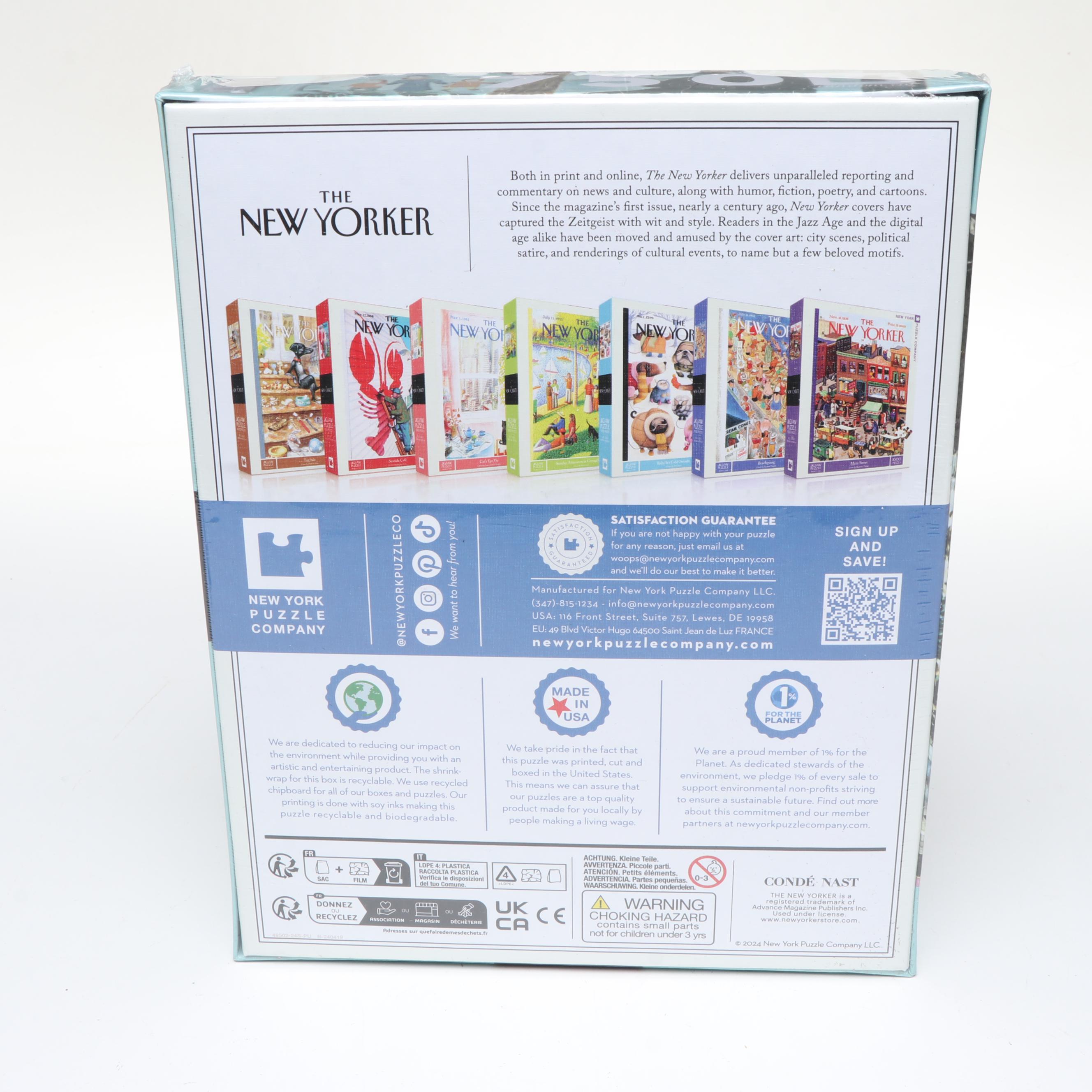 Anthropologie Jewelry Box, New Yorker Puzzle, and More Indoor and Outdoor Décor