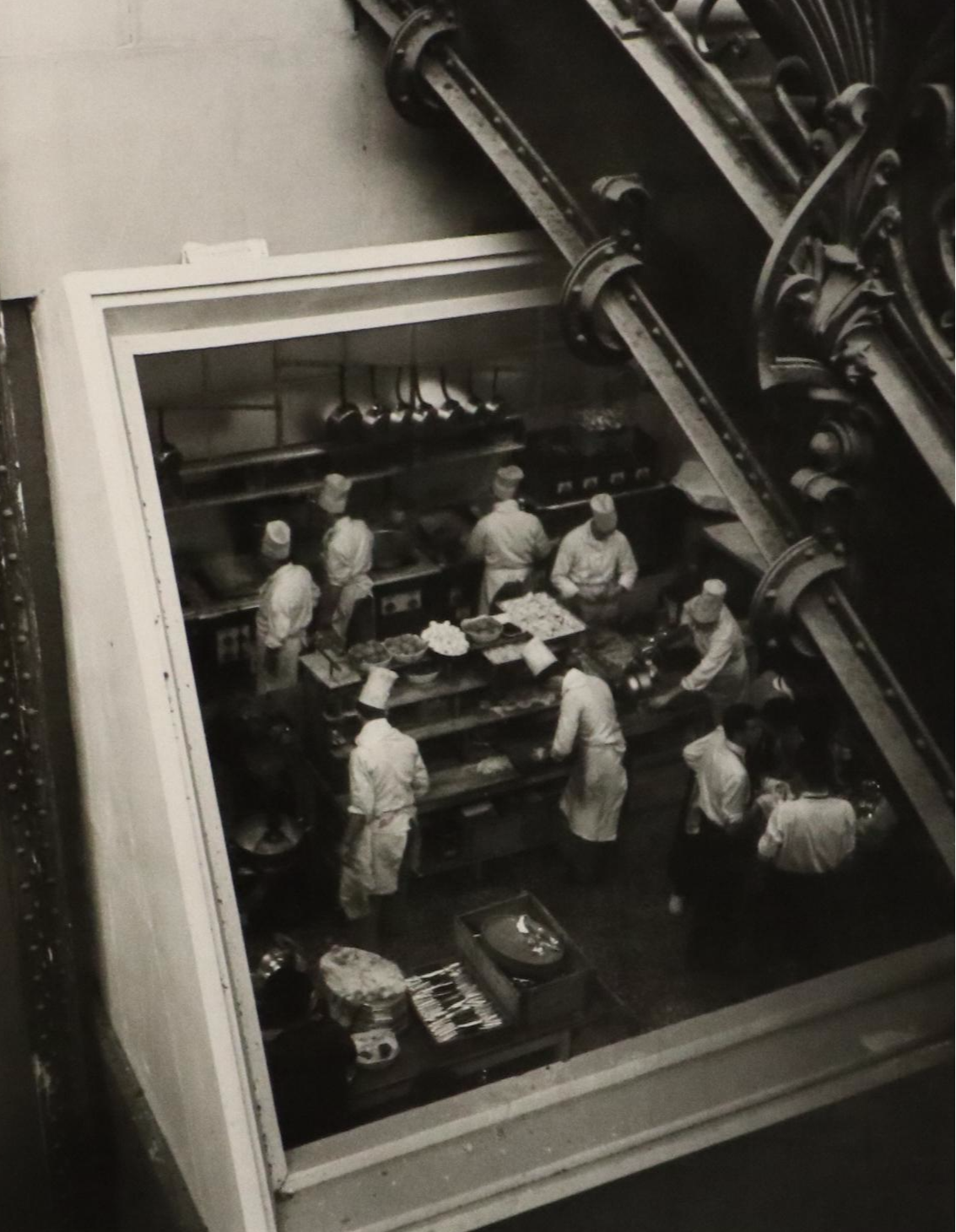 Offset Lithograph After Willy Ronis "Les Cuisines De Grand Palais"