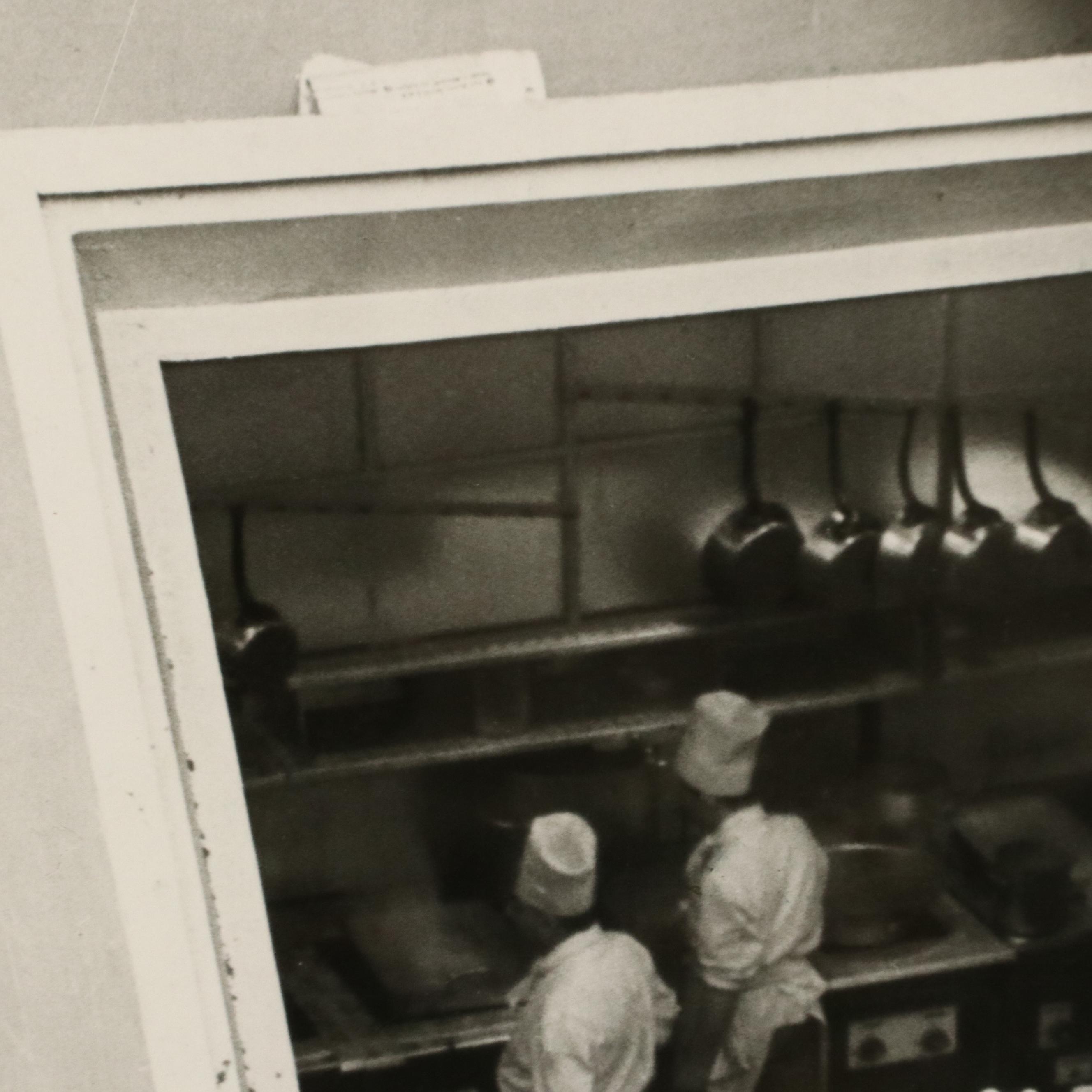 Offset Lithograph After Willy Ronis "Les Cuisines De Grand Palais"