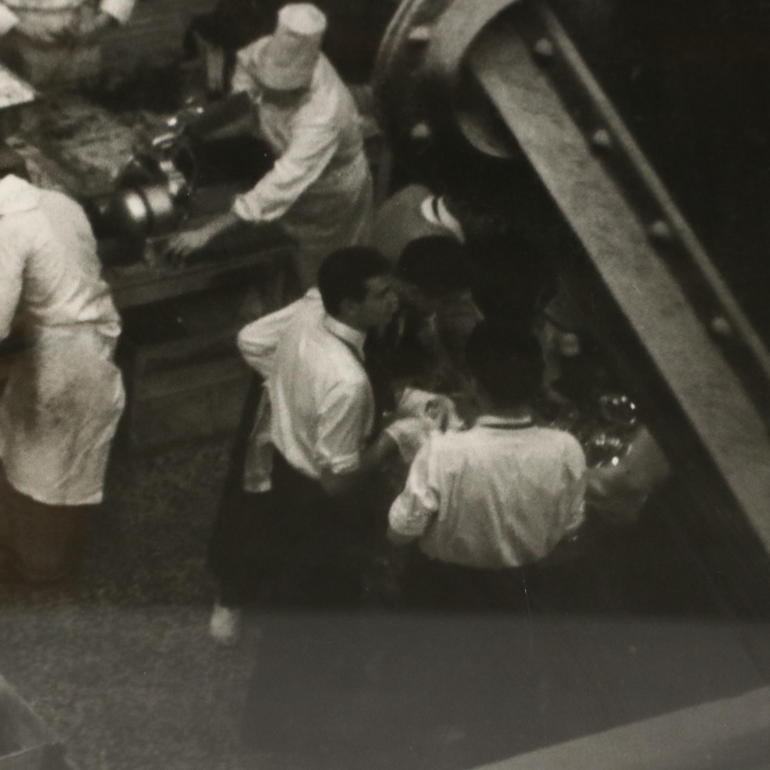 Offset Lithograph After Willy Ronis "Les Cuisines De Grand Palais"