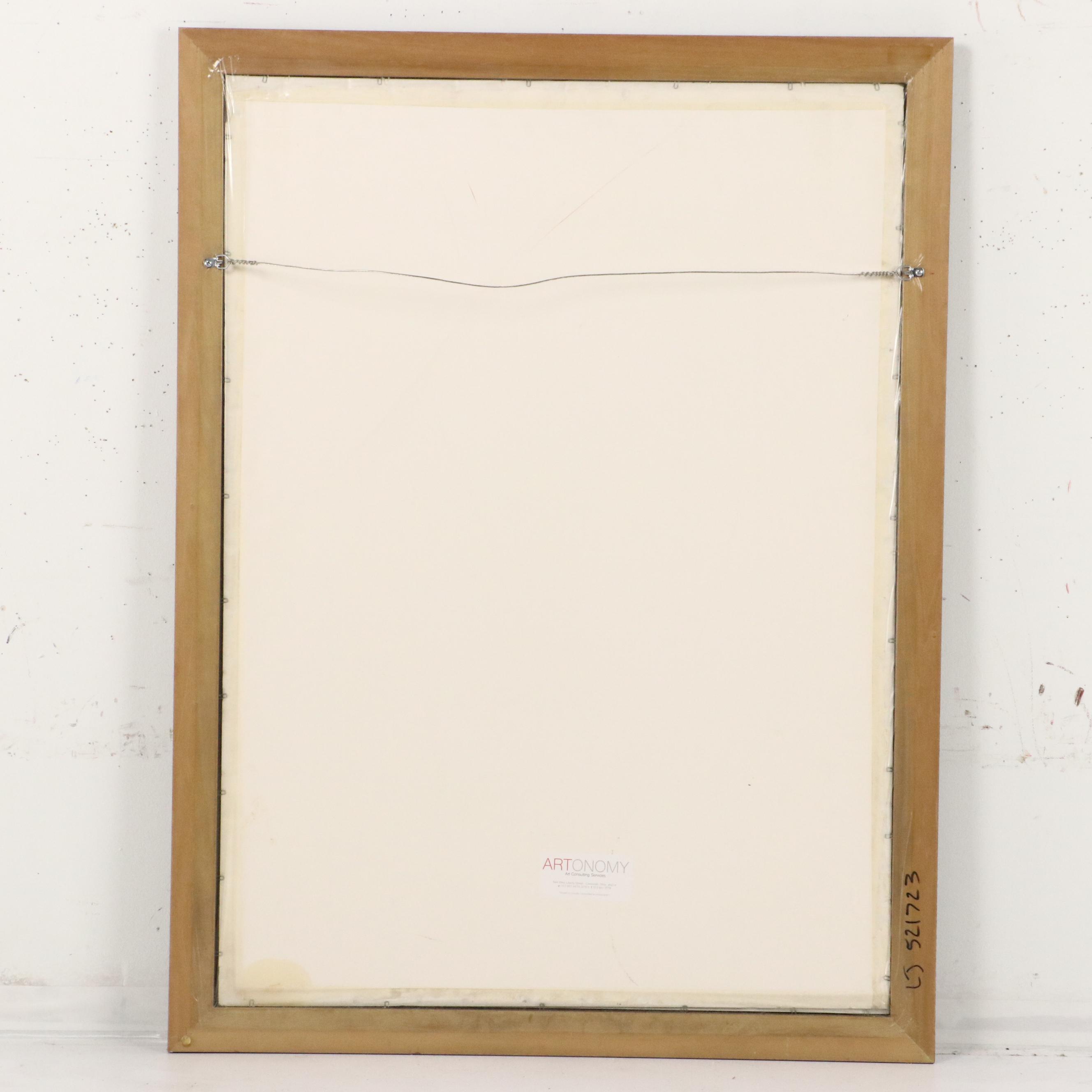 Offset Lithograph After Willy Ronis "Les Cuisines De Grand Palais"