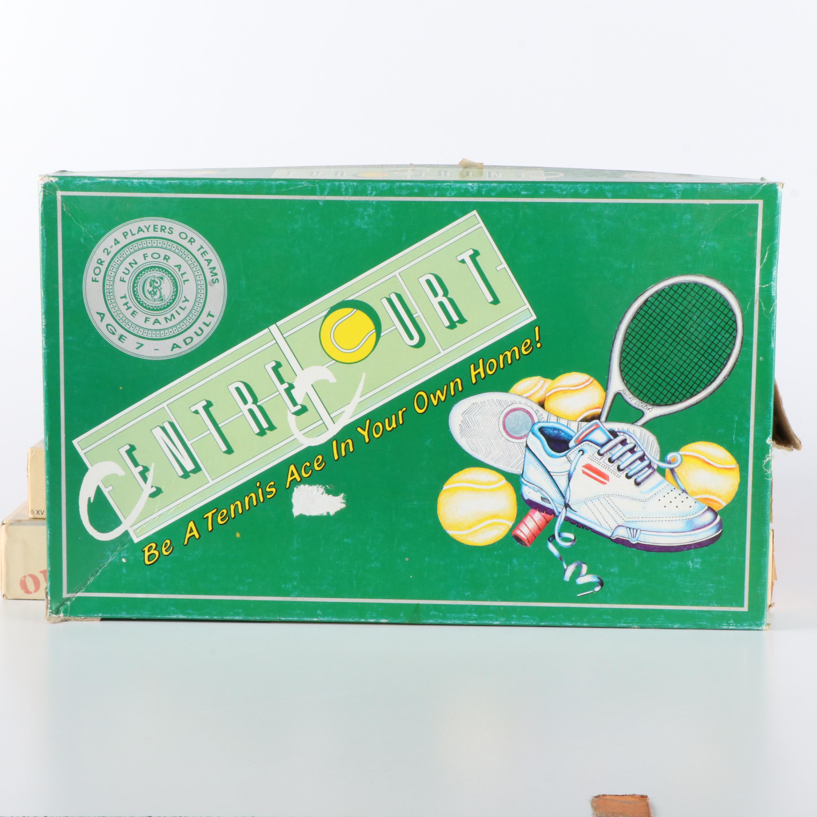 Tennis and Baseball Themed Board Games