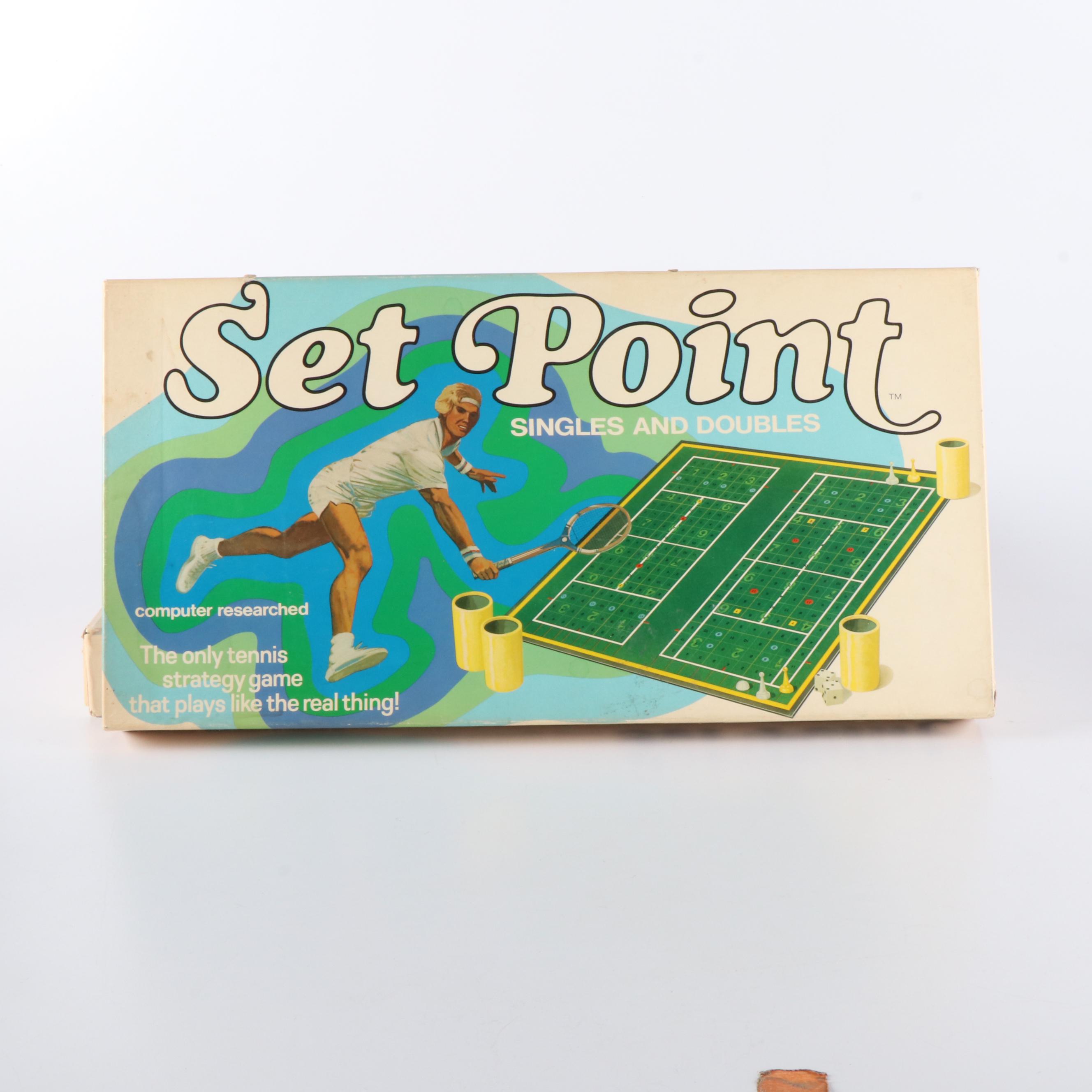 Tennis and Baseball Themed Board Games