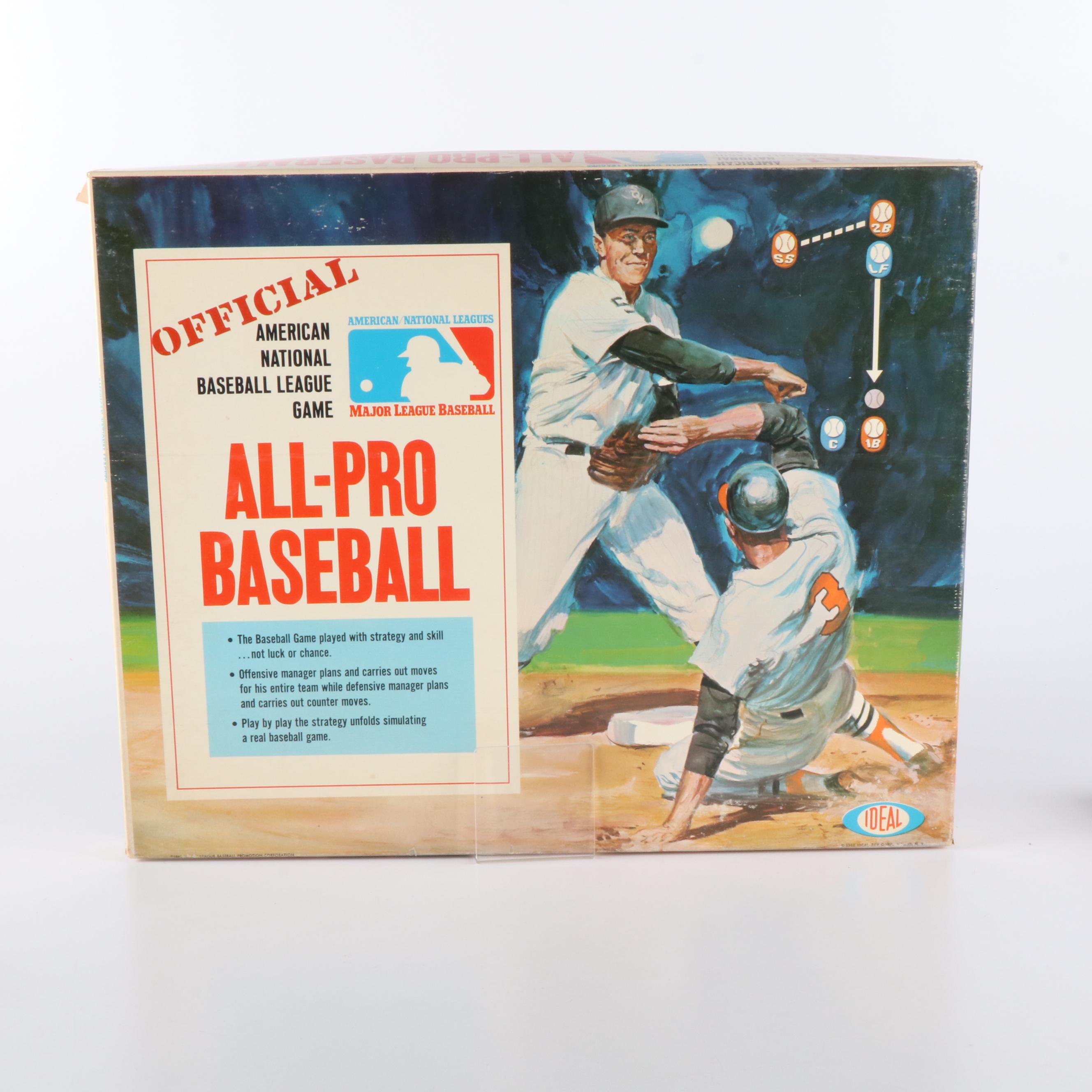 Tennis and Baseball Themed Board Games