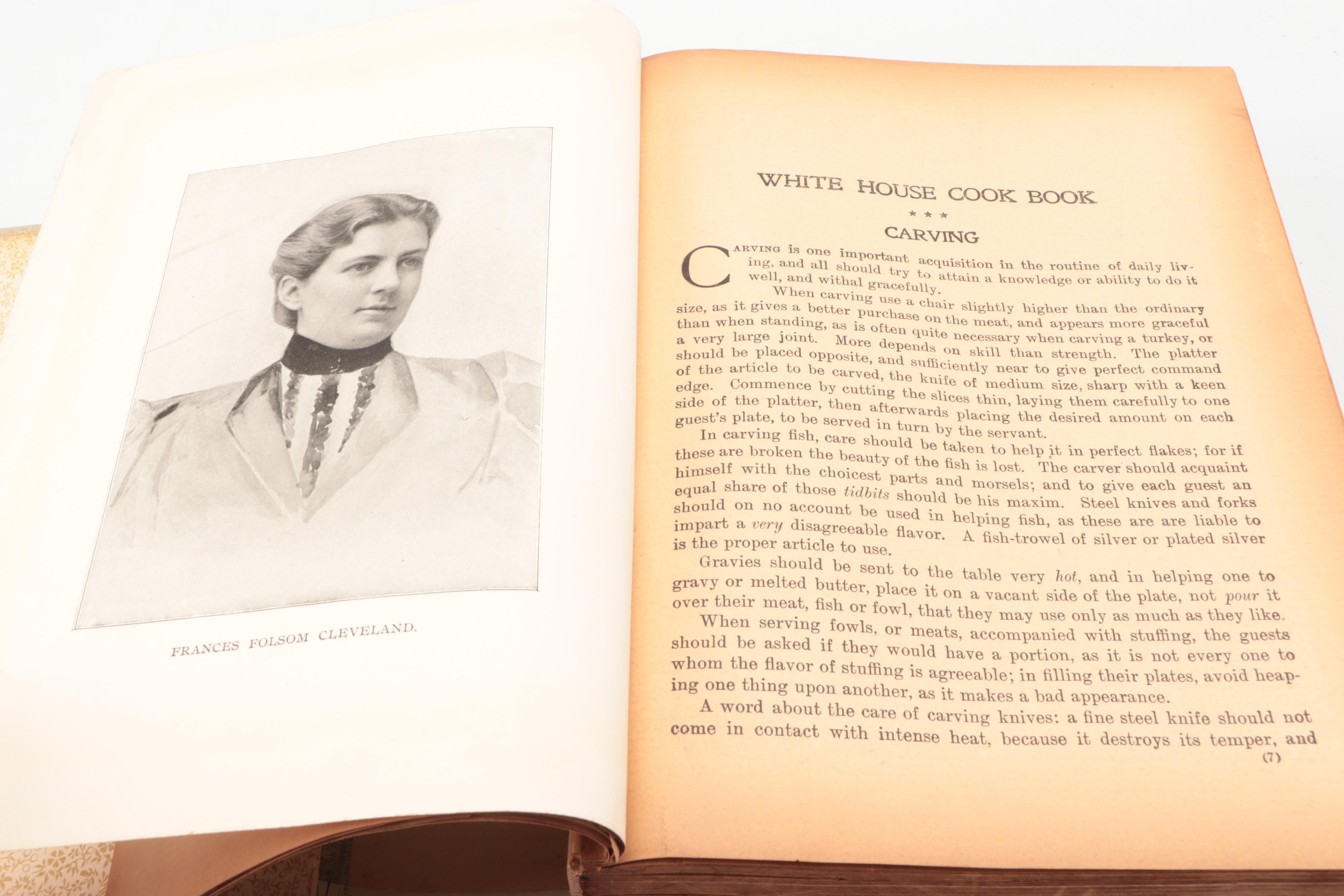 "The White House Cook Book" by Hugo Ziemann and Fanny L. Gillette, 1904