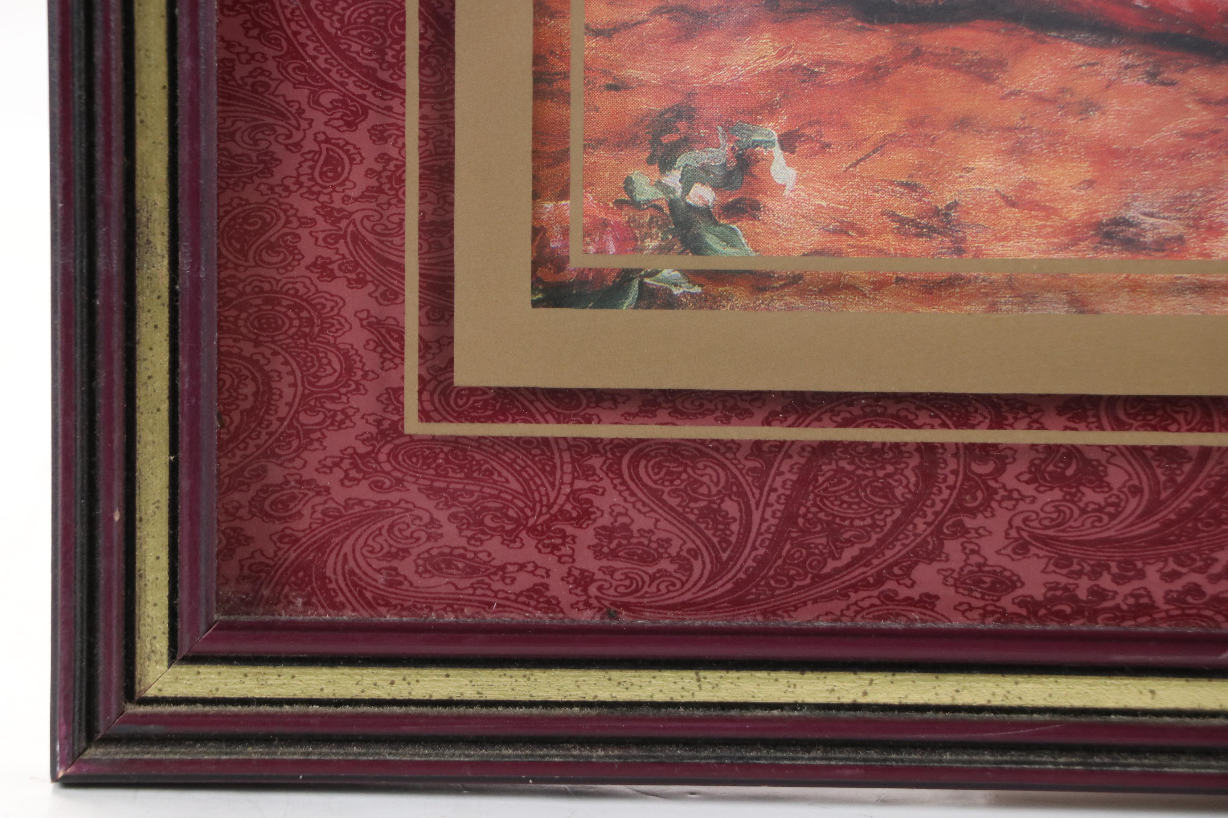 Offset Lithograph "Puss in Boots" After Sir John Everett Millais