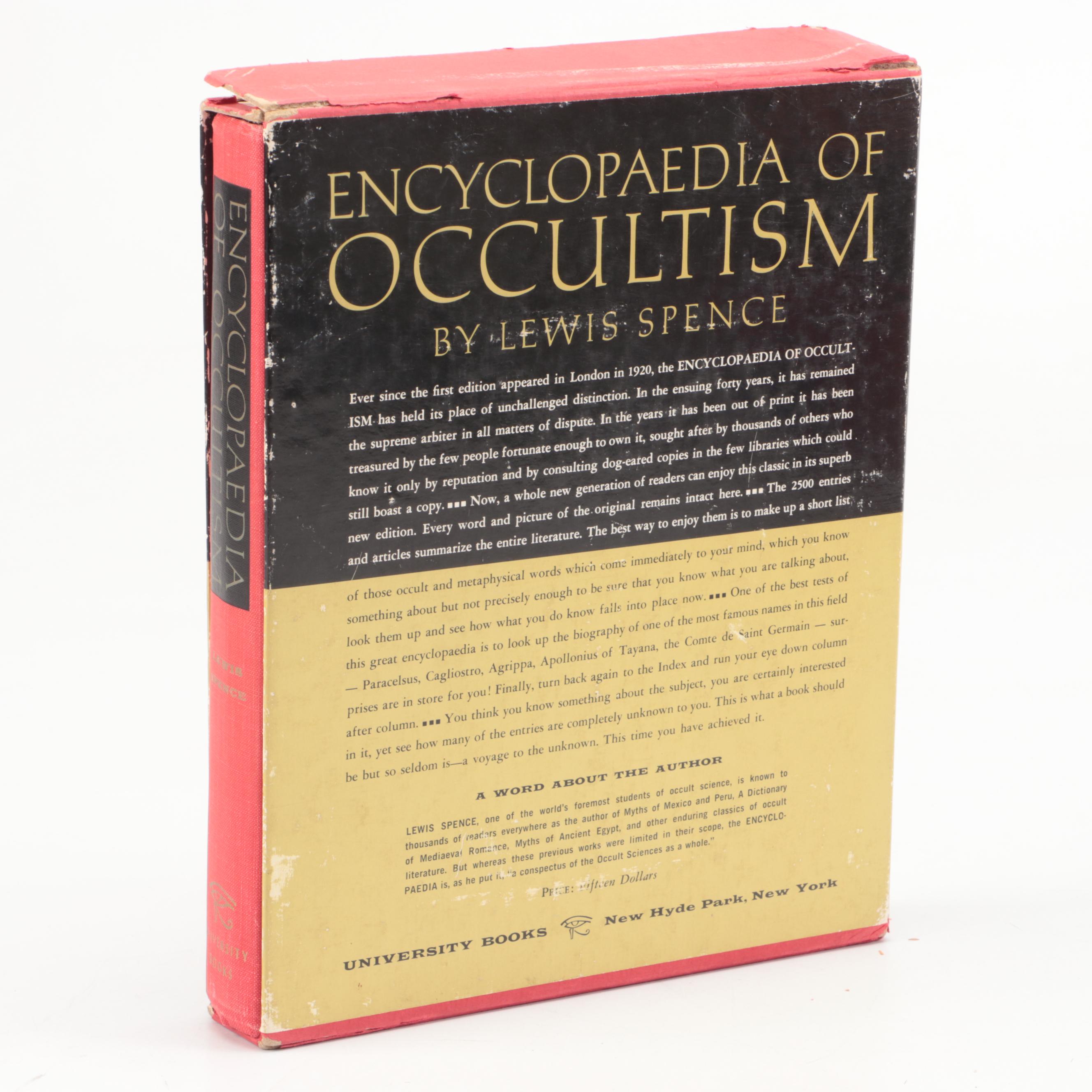 Illustrated "An Encyclopaedia of Occultism" by Lewis Spence, 1960