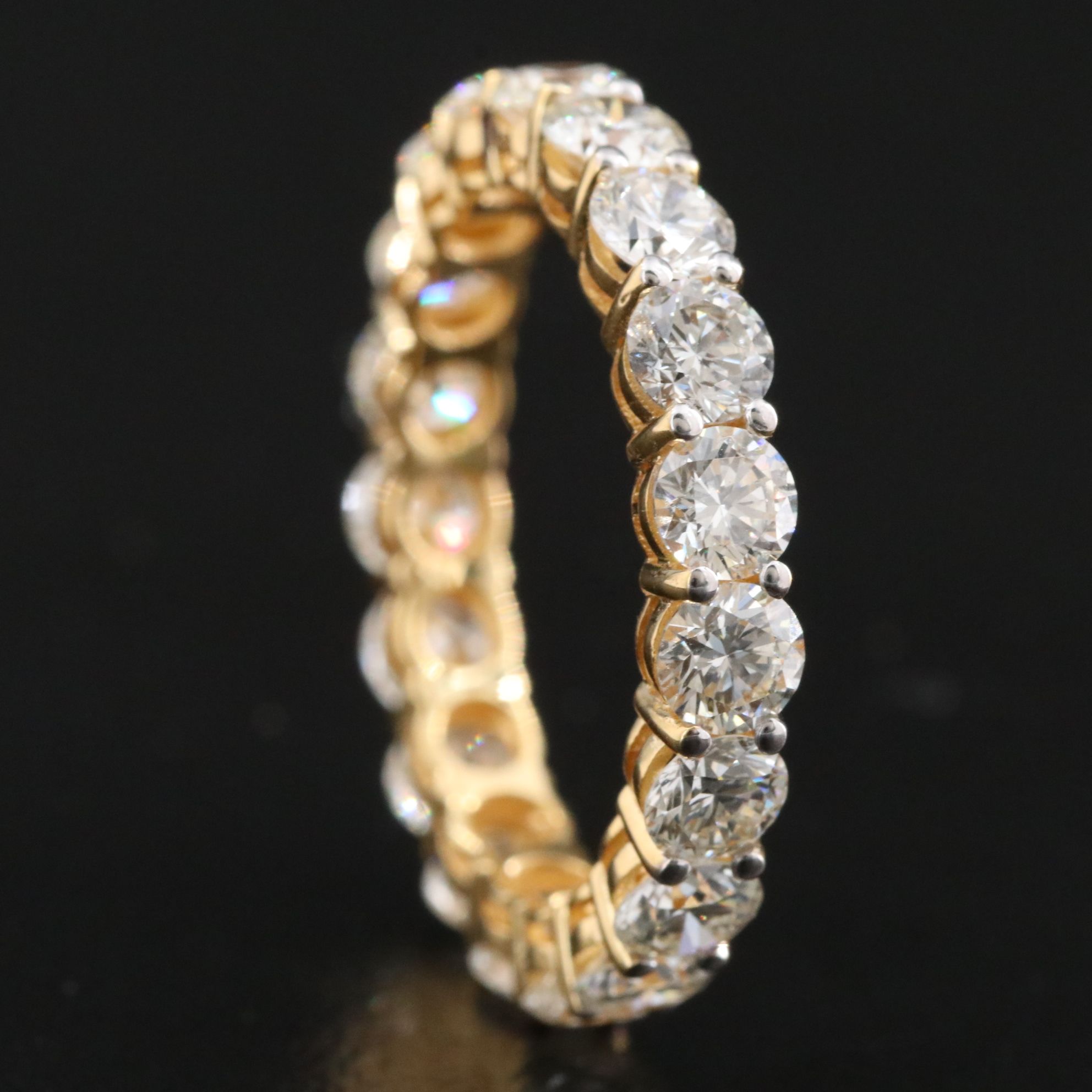 14K 2.80 CTW Diamond Eternity Band