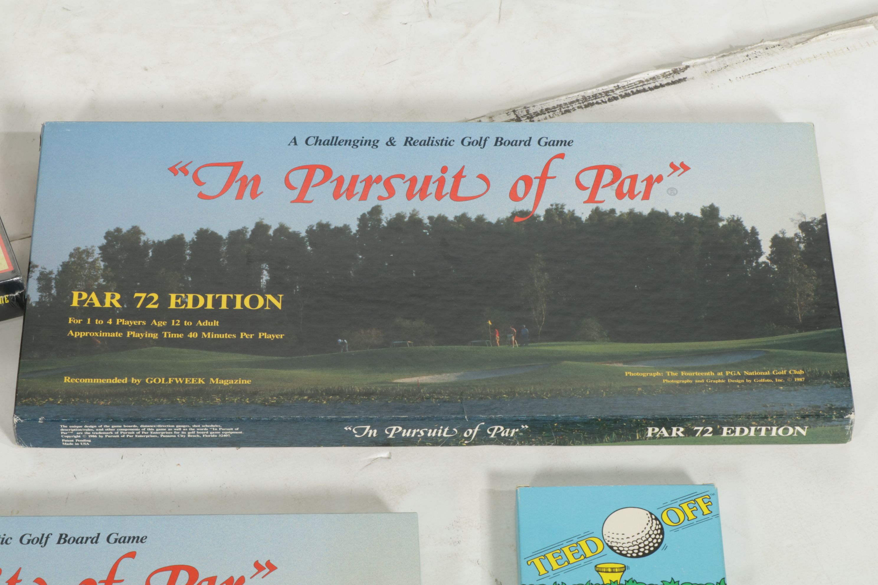 "Go For the Green" and "Fore" with "Break Par" and More Golf Games, Late 20th C.